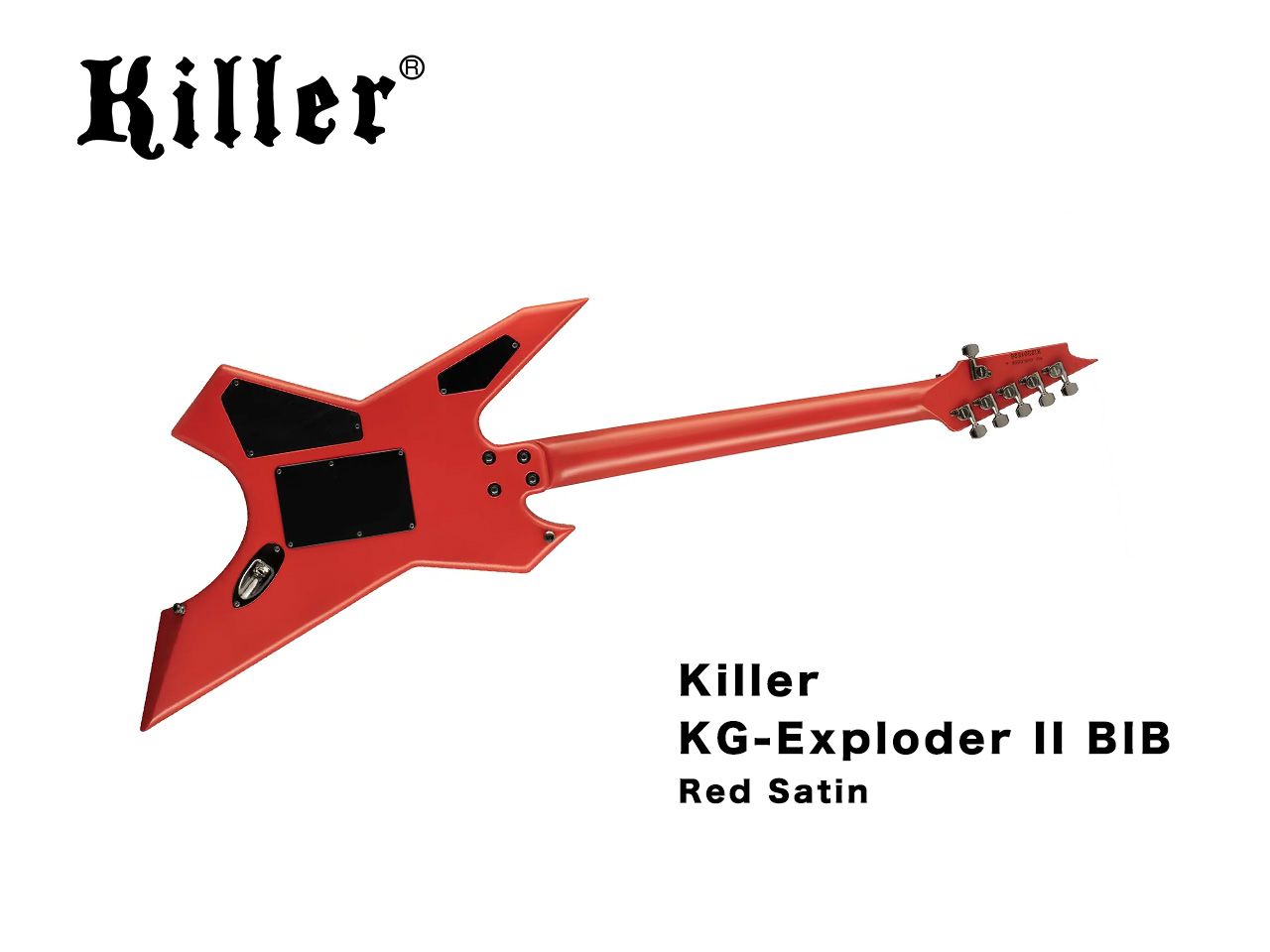 【受注生産】Killer(キラー) KG-Exploder II BIB Red Satin