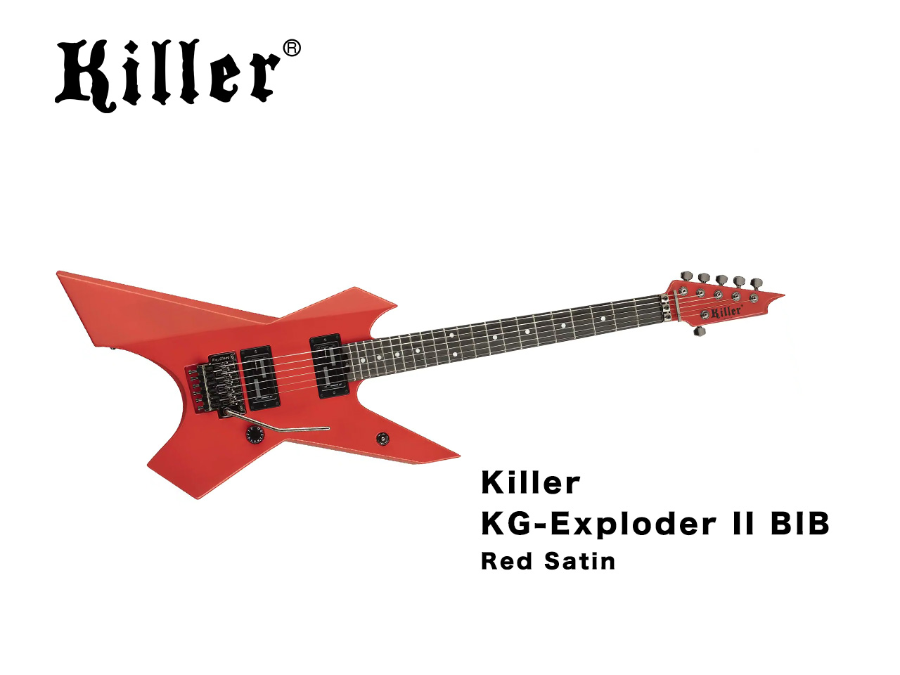 【受注生産】Killer(キラー) KG-Exploder II BIB Red Satin
