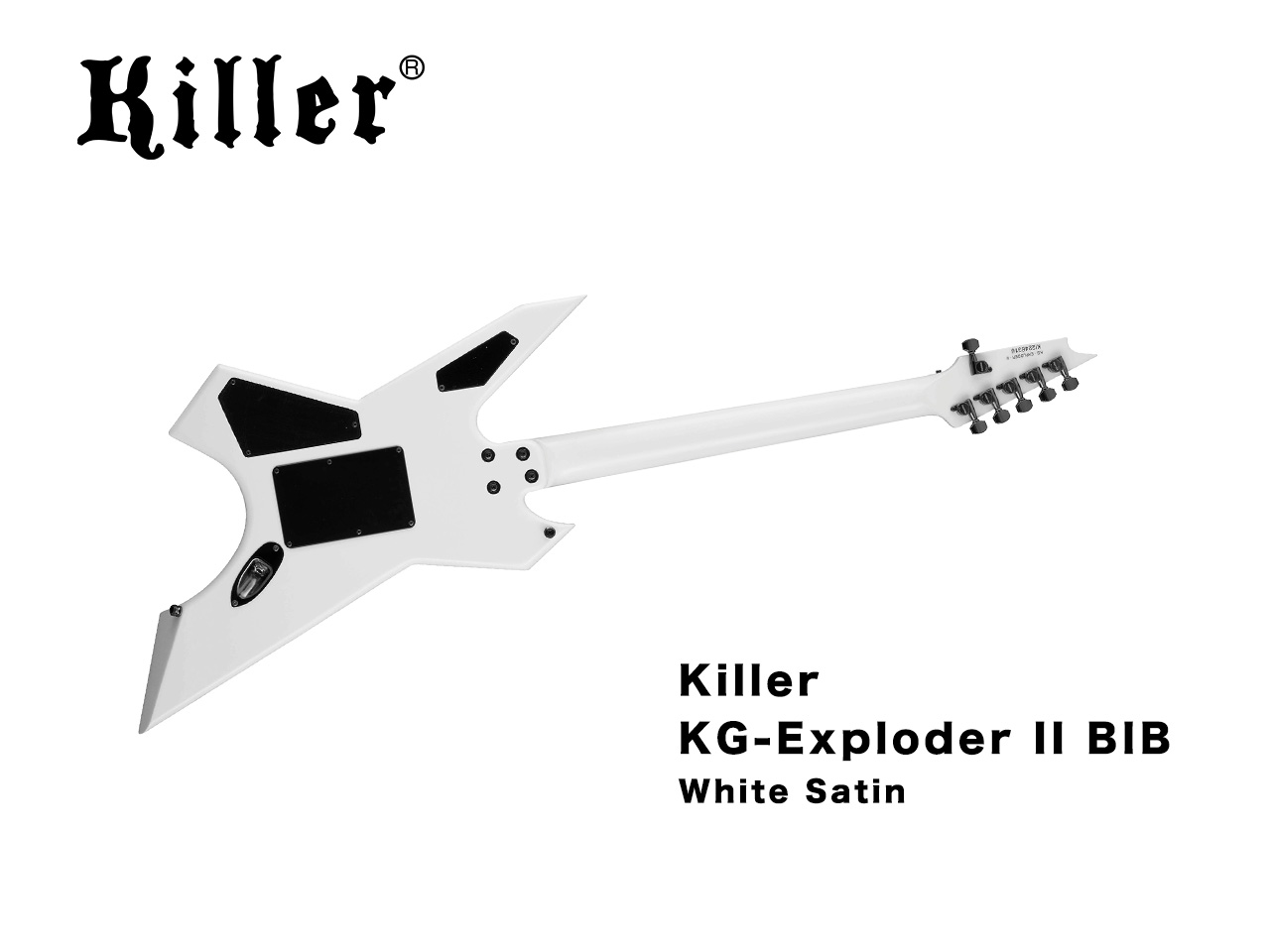【受注生産】Killer(キラー) KG-Exploder II BIB White Satin