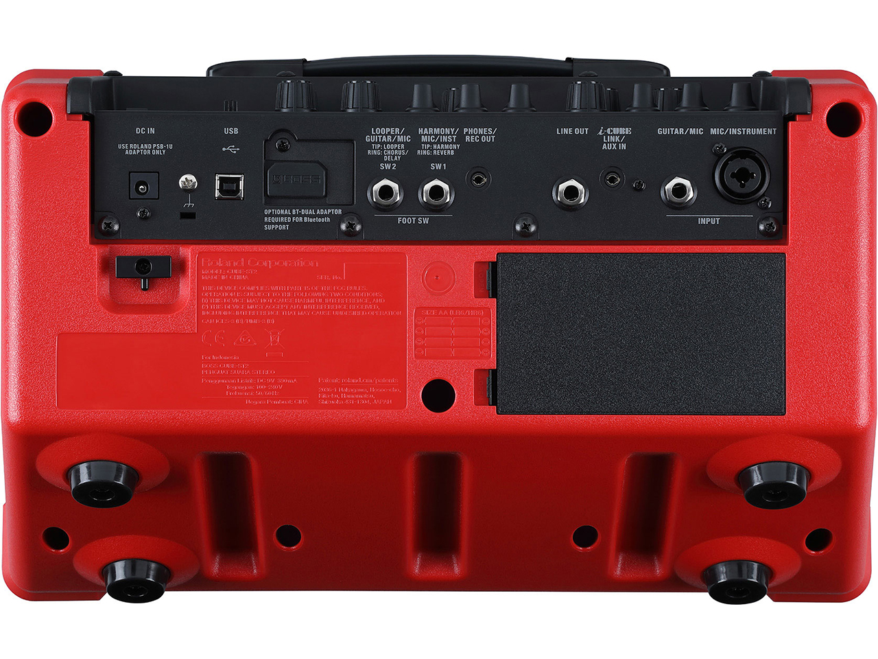 【お取り寄せ商品】BOSS(ボス)  CUBE Street II/RED (ストリート・ライブ・アンプ) - 3