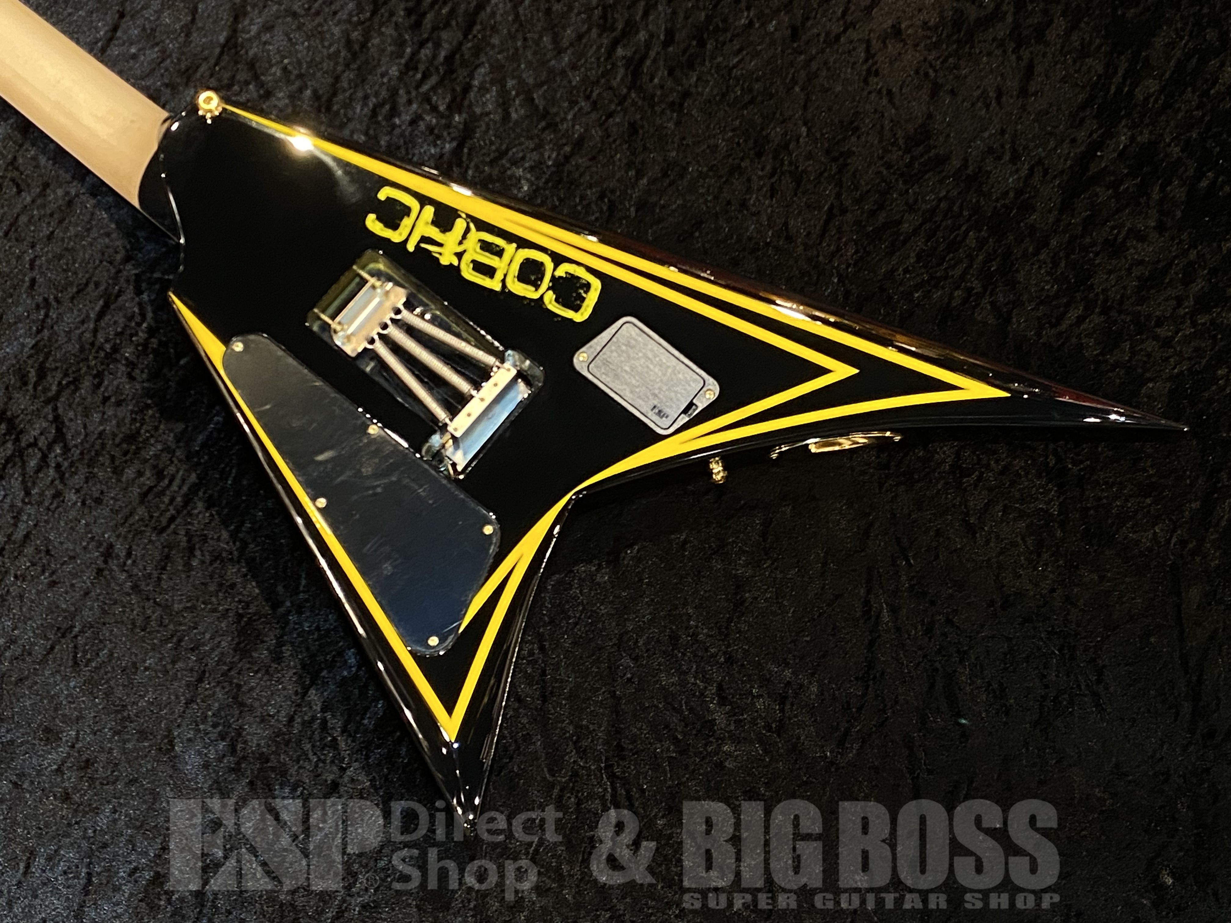 【即納可能】EDWARDS(エドワーズ) E-ALEXI KATAKANA【Black with Yellow Pinstripe】 - 8