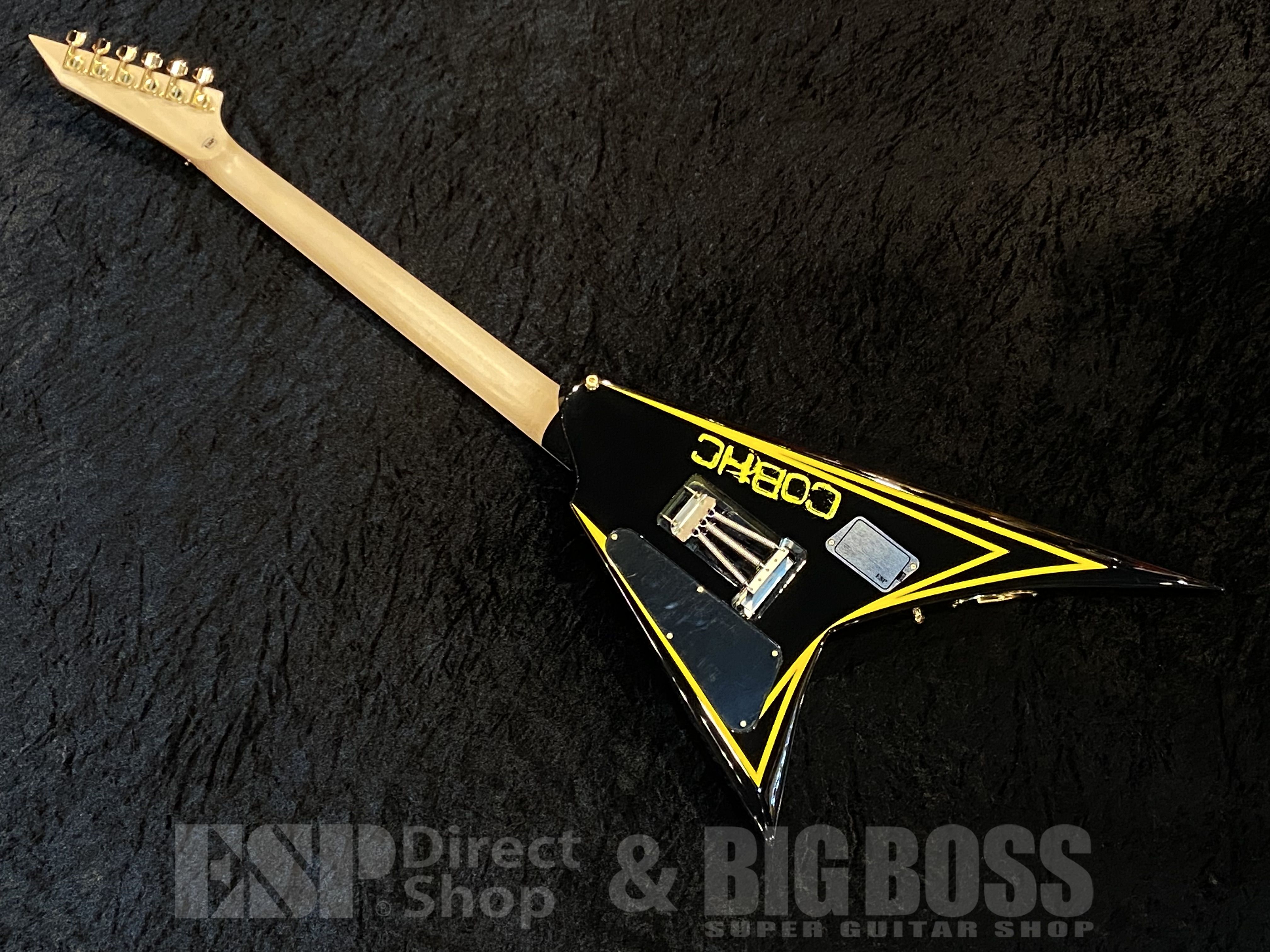 【即納可能】EDWARDS(エドワーズ) E-ALEXI KATAKANA【Black with Yellow Pinstripe】 - 7