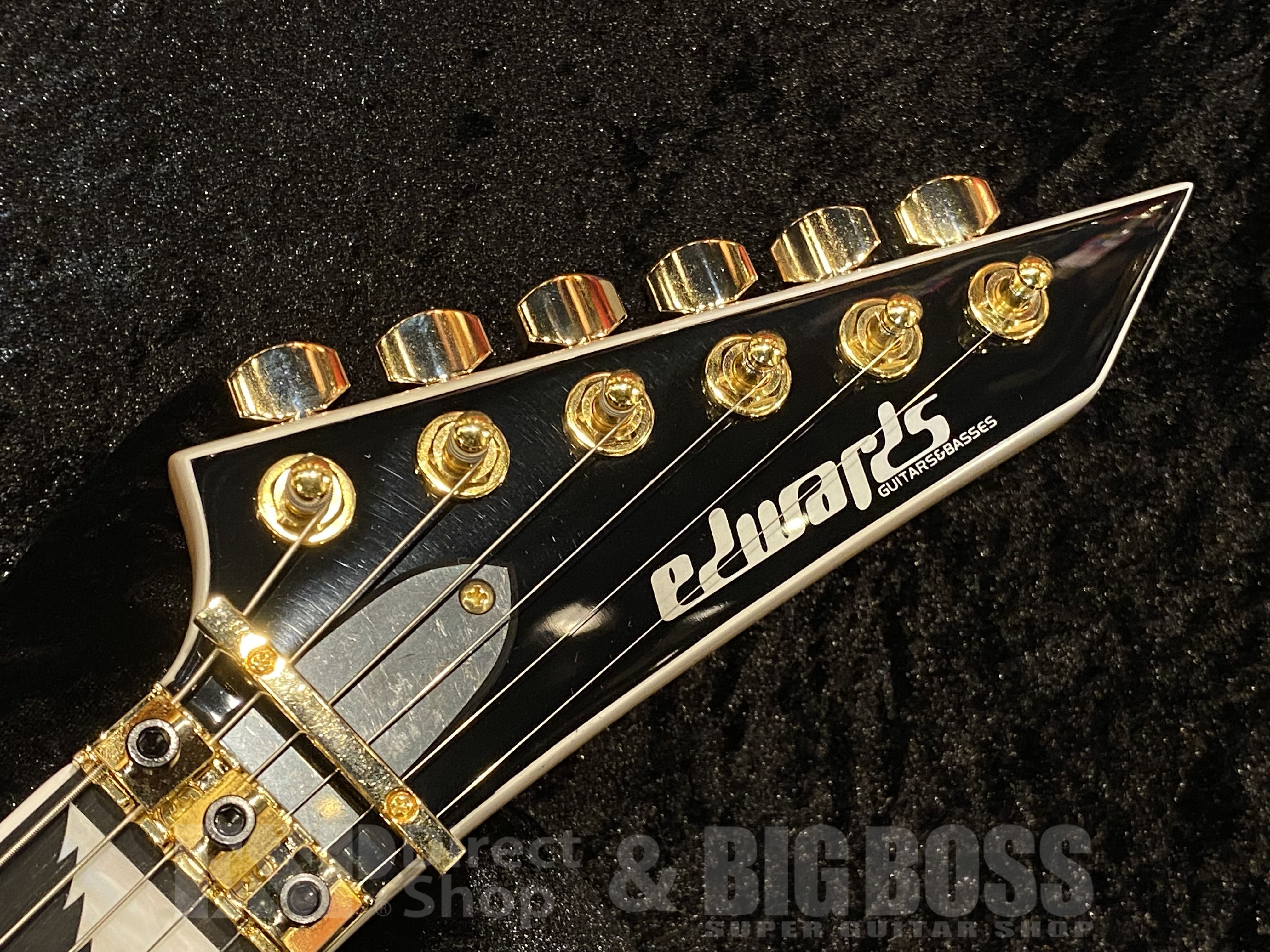 【即納可能】EDWARDS(エドワーズ) E-ALEXI KATAKANA【Black with Yellow Pinstripe】 - 6