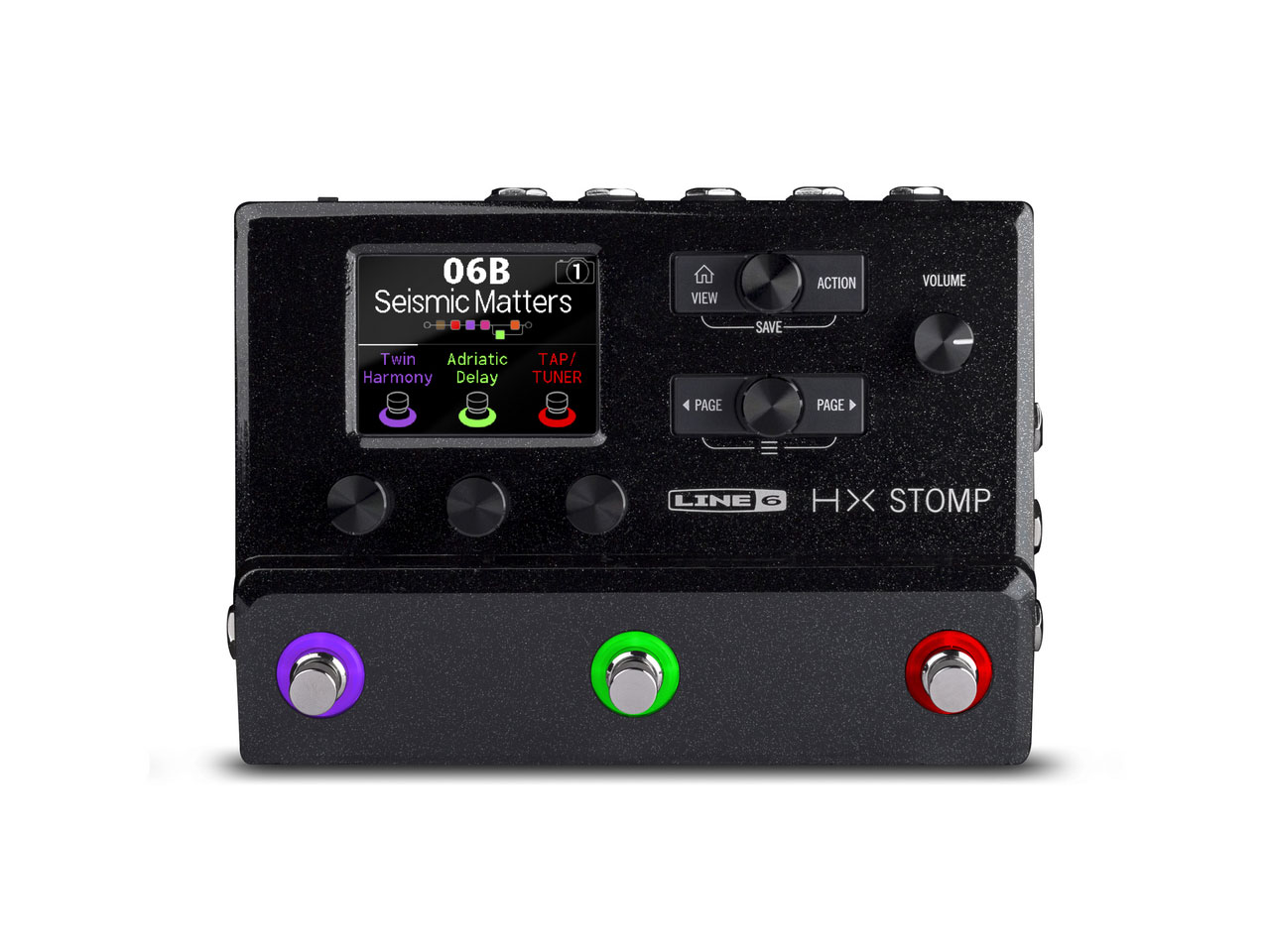 【お取寄せ商品】<br>Line6 HX Stomp<br>(マルチエフェクター/アンプシュミレーター)(ライン6)