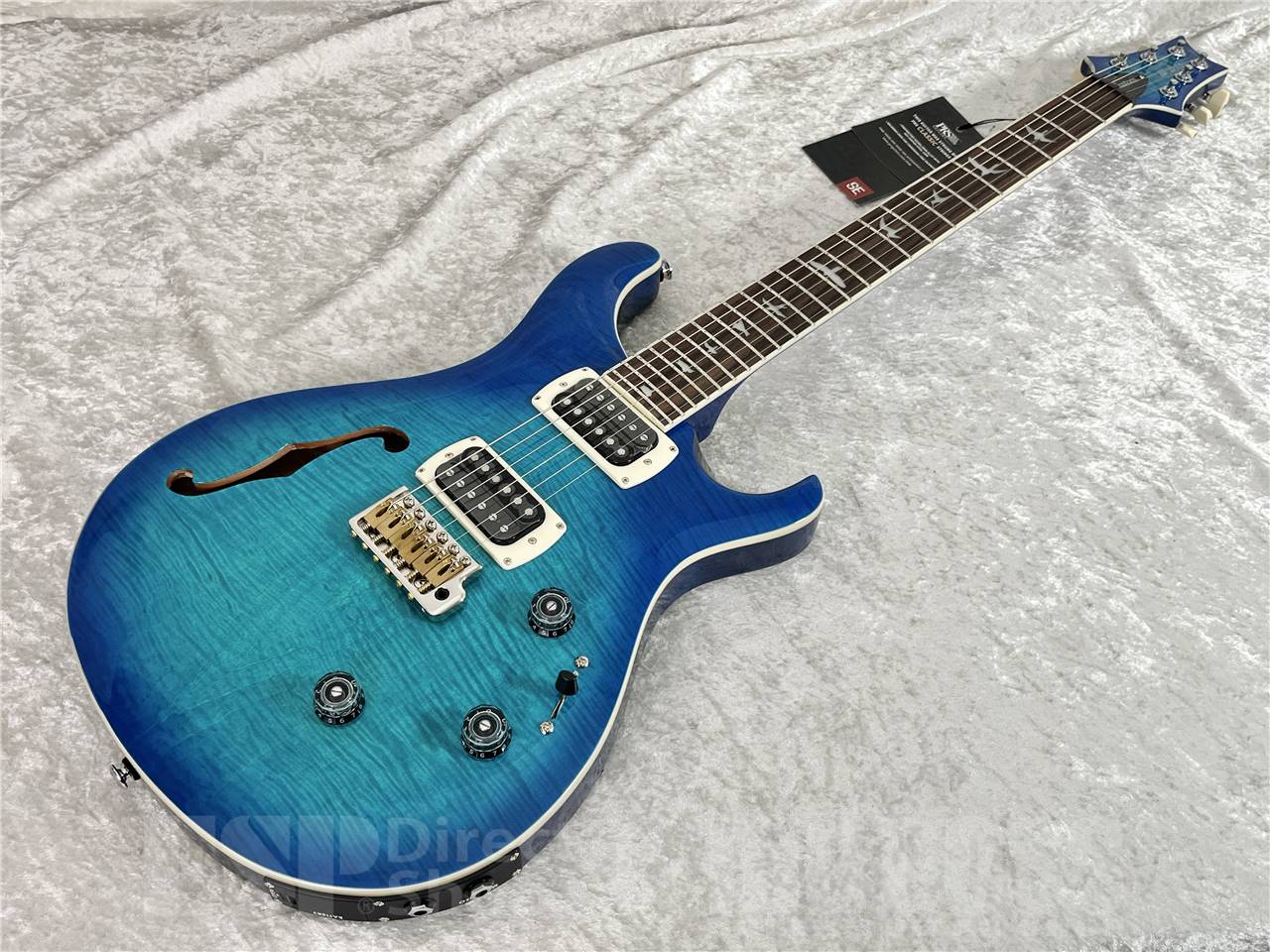 【即納可能】Paul Reed Smith (PRS/ポールリードスミス) SE Custom 24 Semi-Hollow Piezo / Lake Blue(2025年製) お茶の水駅前店・別館