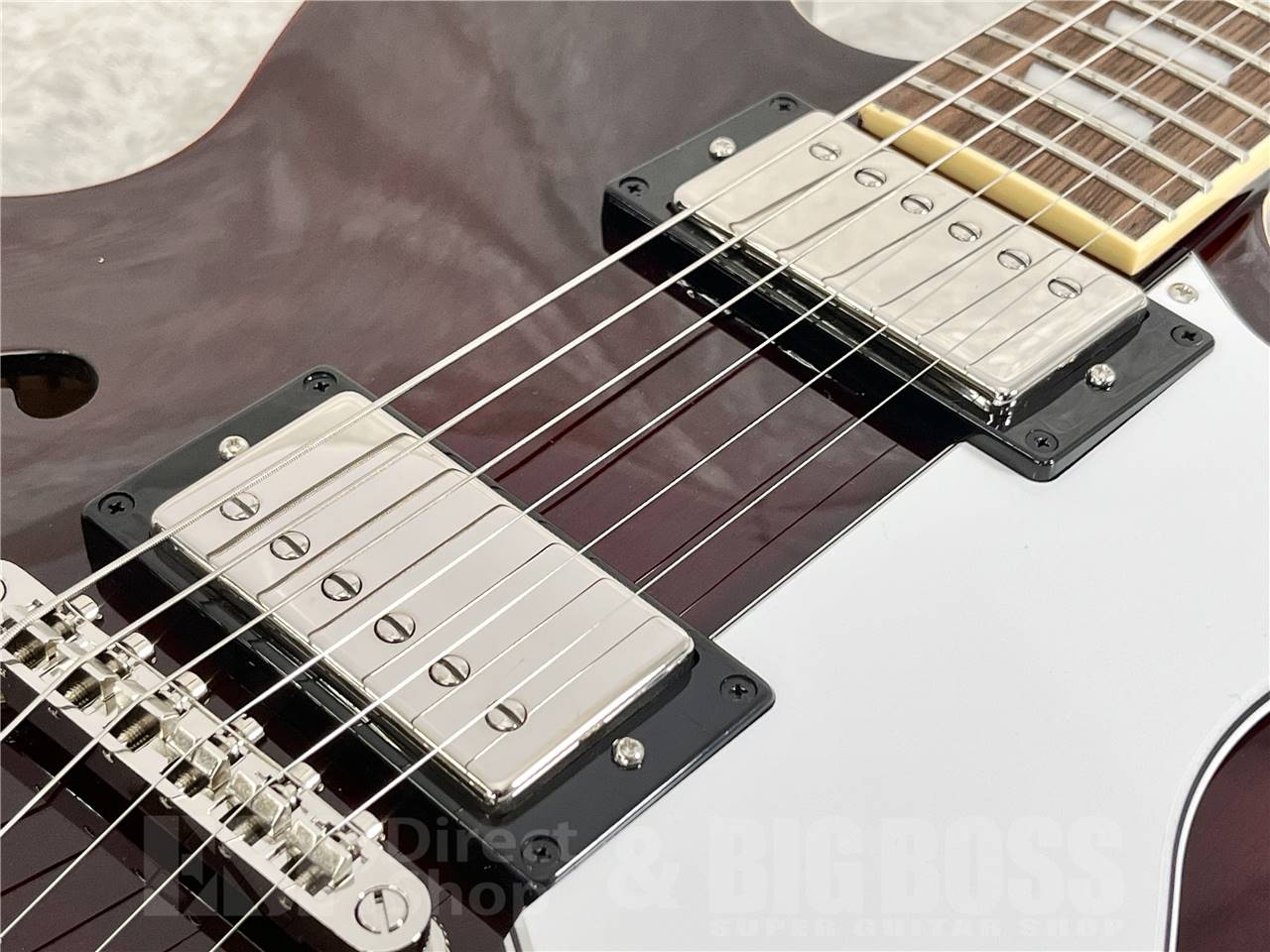 【即納可能】Epiphone ( エピフォン ) Noel Gallagher Riviera/Dark Wine Red  (セミアコースティックギター) お茶の水駅前店・別館 - 3