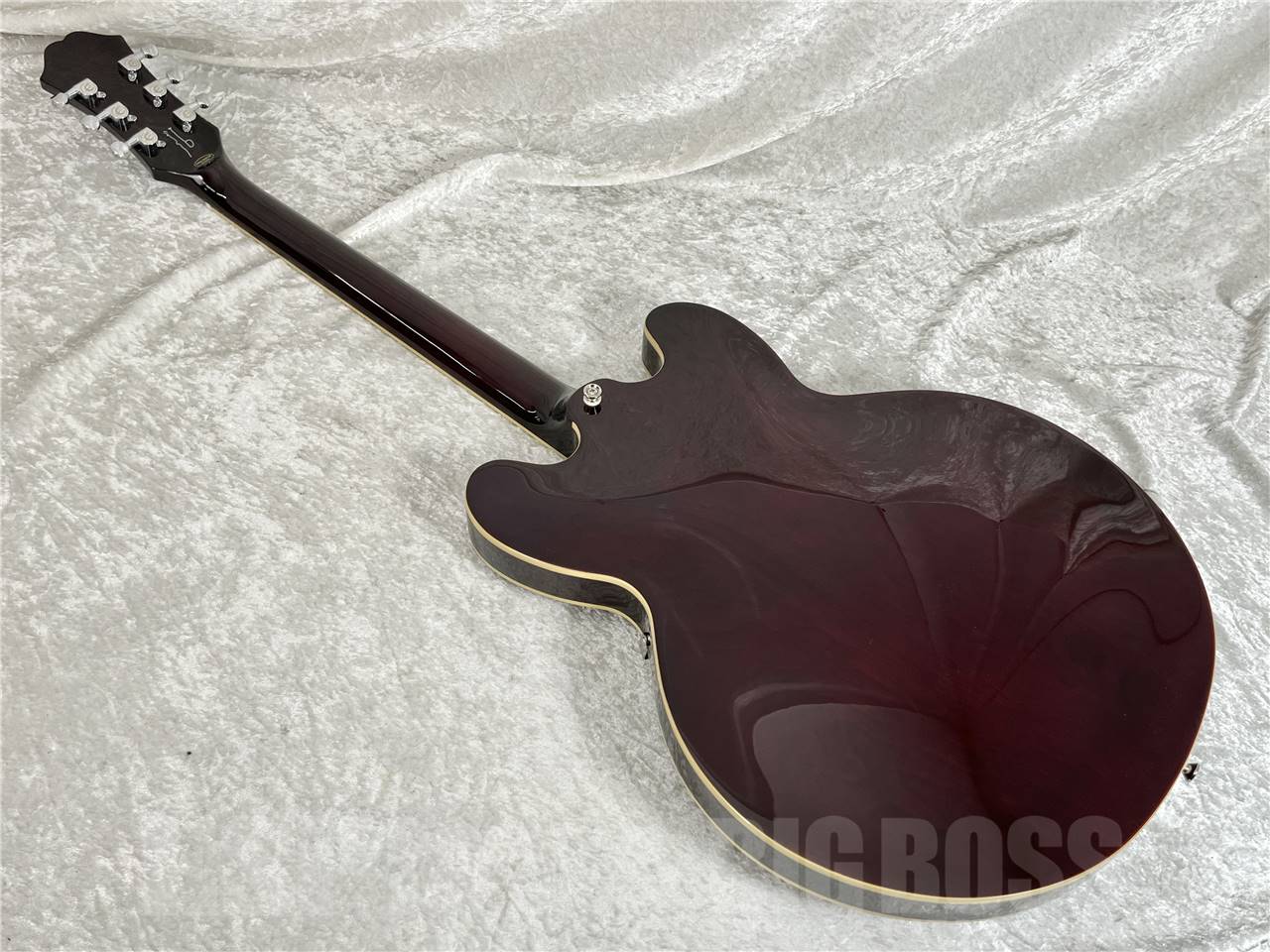 【即納可能】Epiphone ( エピフォン ) Noel Gallagher Riviera/Dark Wine Red  (セミアコースティックギター) お茶の水駅前店・別館 - 7