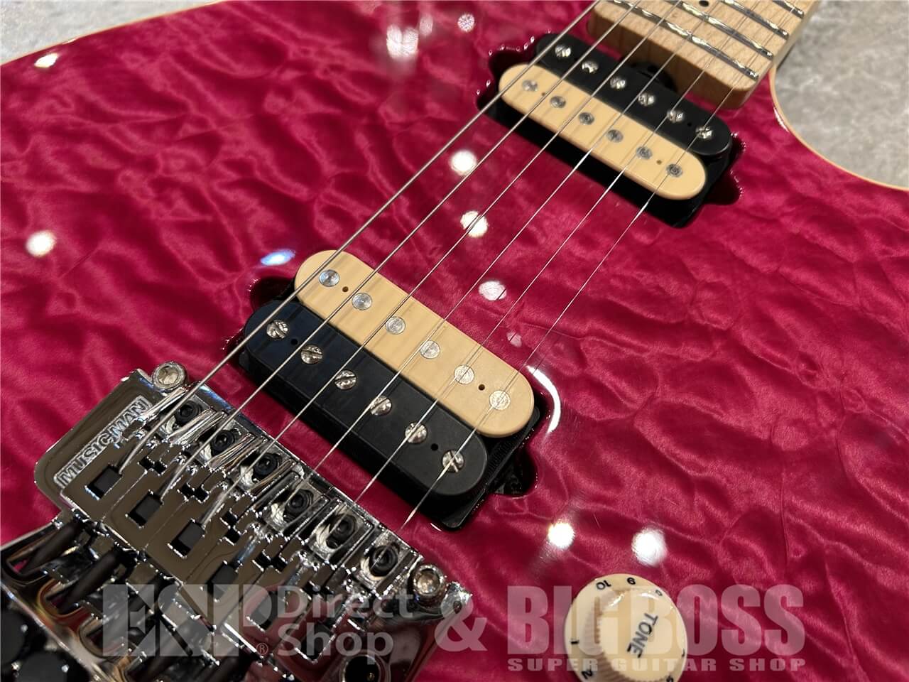 【即納可能/お客様委託品】 MUSIC MAN (ミュージックマン) The 20th Anniversary Limited Edition Axis Tribute / Translucent Pink 仙台店 - 3
