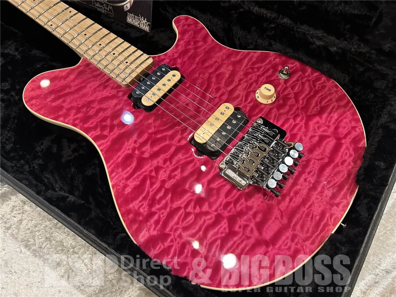 【即納可能/お客様委託品】 MUSIC MAN (ミュージックマン) The 20th Anniversary Limited Edition Axis Tribute / Translucent Pink 仙台店 - 10