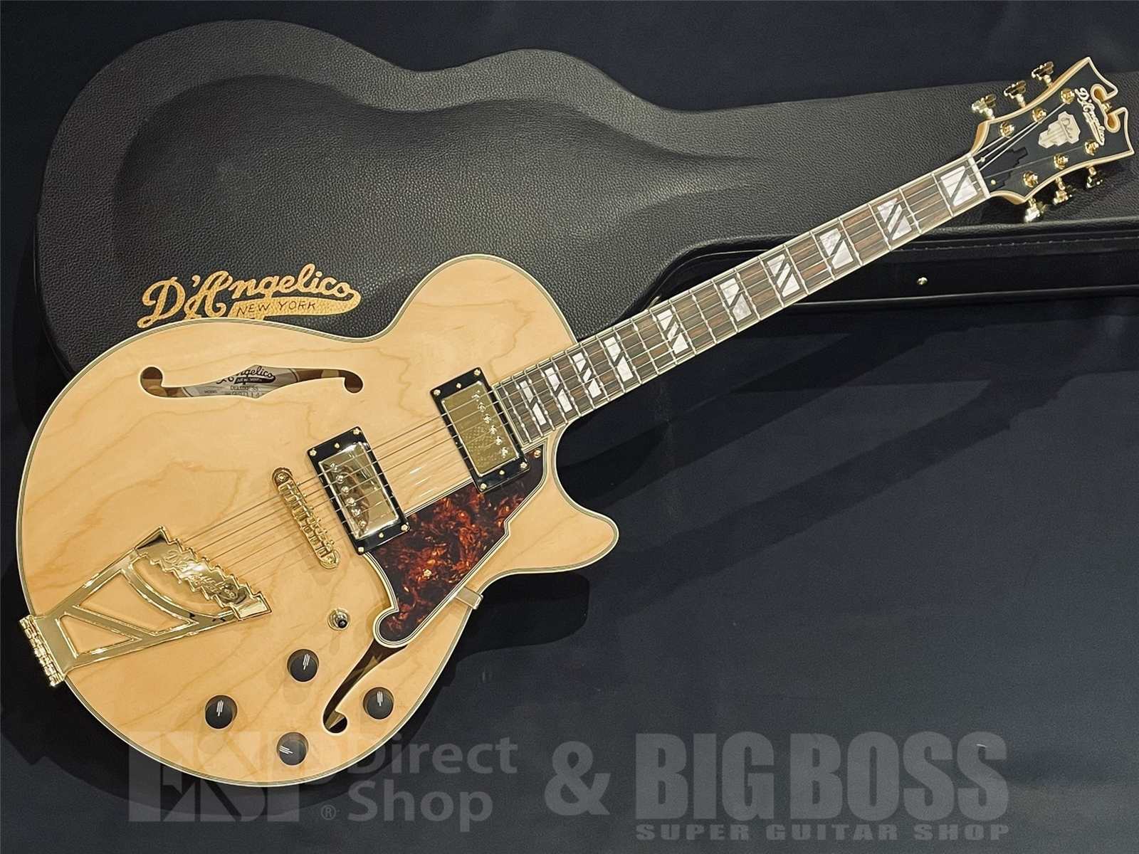 【即納可能】D'Angelico(ディアンジェリコ) Deluxe SS  / Satin Honey 京都店