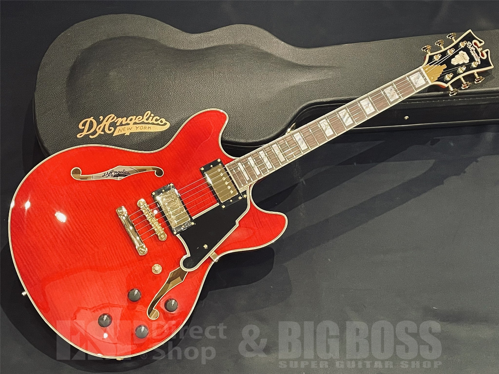 【即納可能】D'Angelico Excel DC / Trans Cherry 京都店