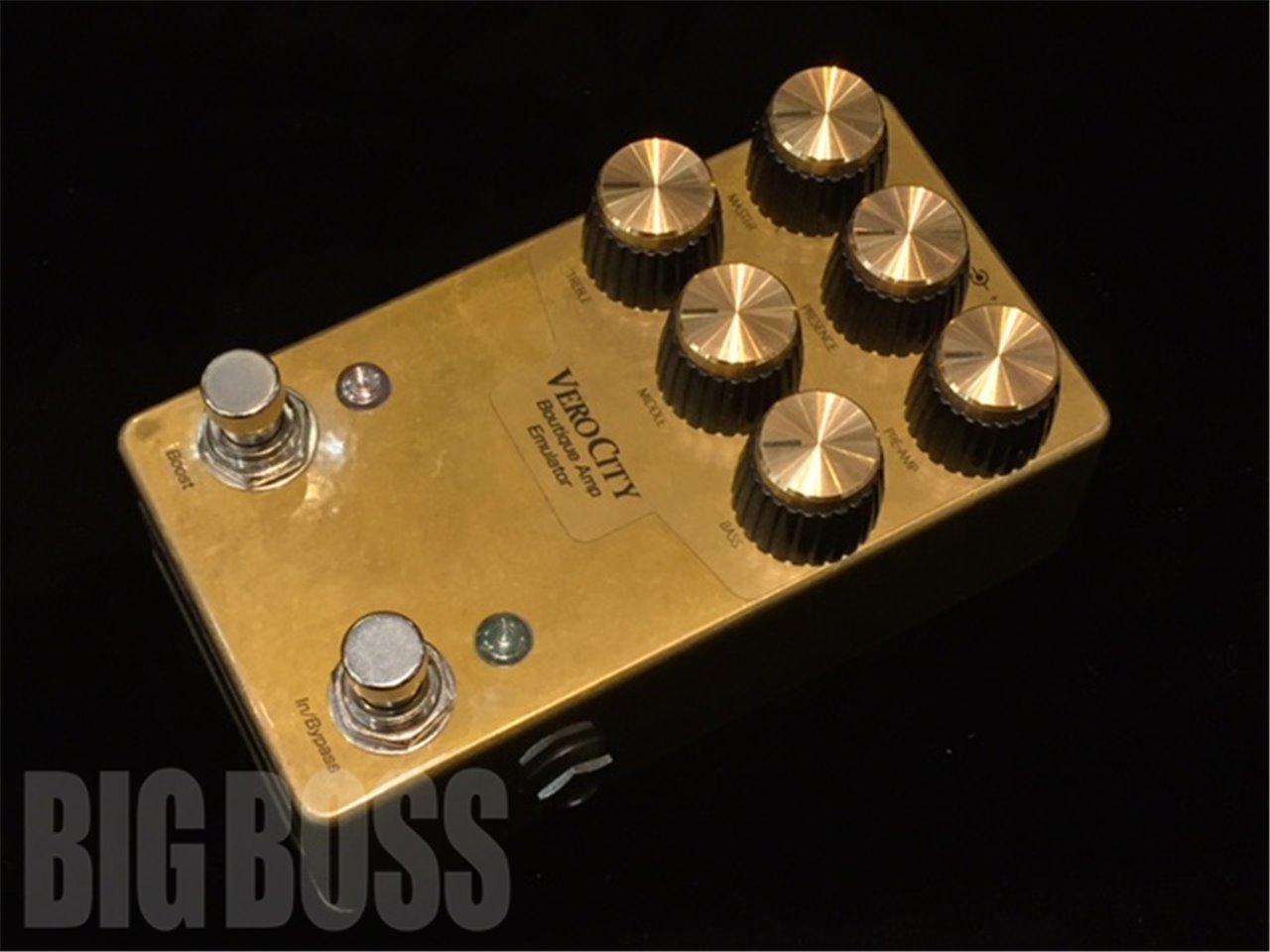 【受注生産】<br>VeroCity Effects Pedals 八百式<br>(プリアンプ)(ベロシティエフェクツペダルズ)