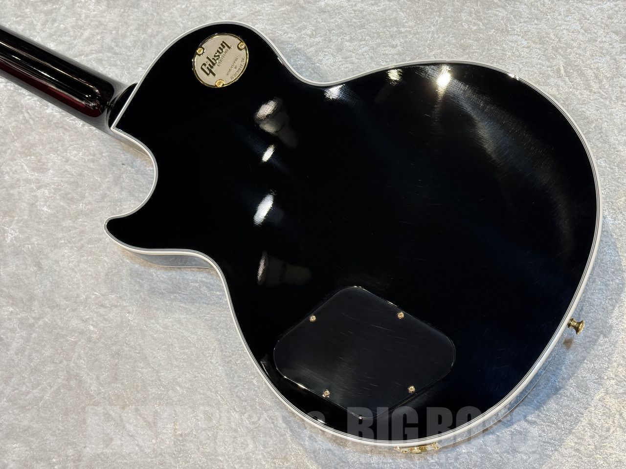 【即納可能】Gibson Custom Shop Les Paul Custom w/ Ebony Fingerboard【Gloss Ebony】 福岡店 - 8
