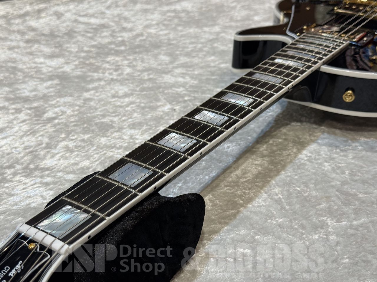 【即納可能】Gibson Custom Shop Les Paul Custom w/ Ebony Fingerboard【Gloss Ebony】 福岡店 - 6