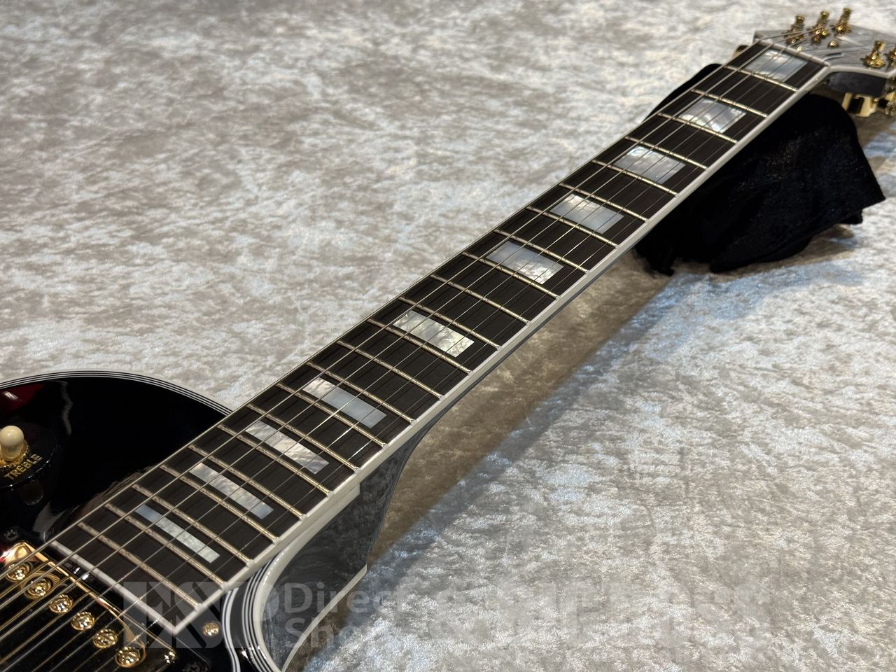 【即納可能】Gibson Custom Shop Les Paul Custom w/ Ebony Fingerboard【Gloss Ebony】 福岡店 - 4