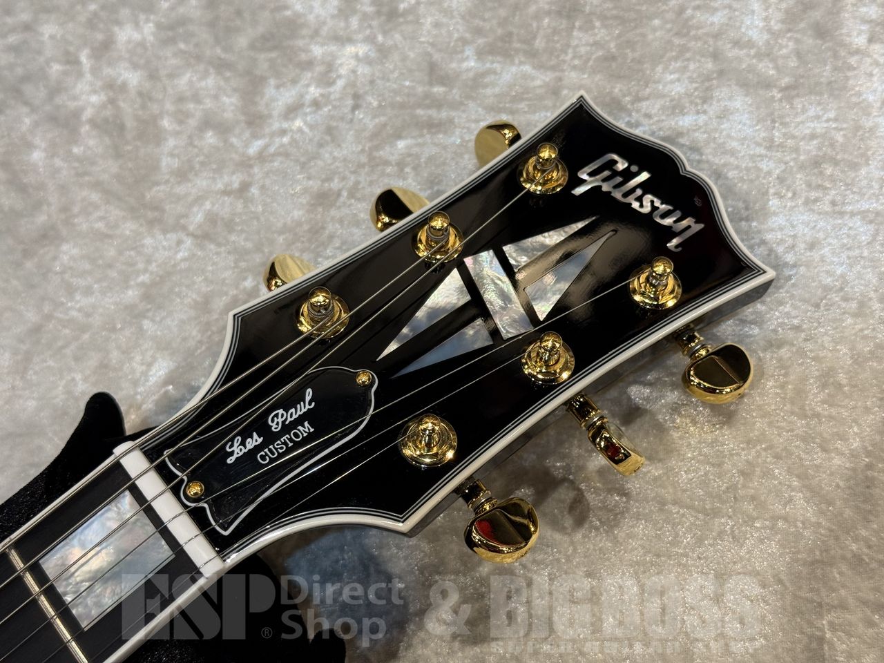 【即納可能】Gibson Custom Shop Les Paul Custom w/ Ebony Fingerboard【Gloss Ebony】 福岡店 - 5