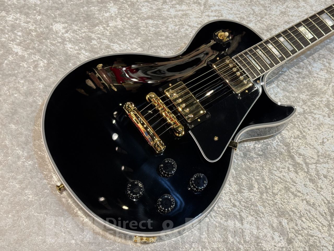 【即納可能】Gibson Custom Shop Les Paul Custom w/ Ebony Fingerboard【Gloss Ebony】 福岡店 - 3