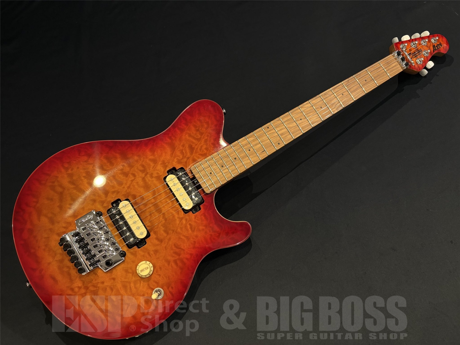 【即納可能】 Sterling by MUSIC MAN (スターリンバイミュージックマン) AX50QM / Lava Burst　京都店