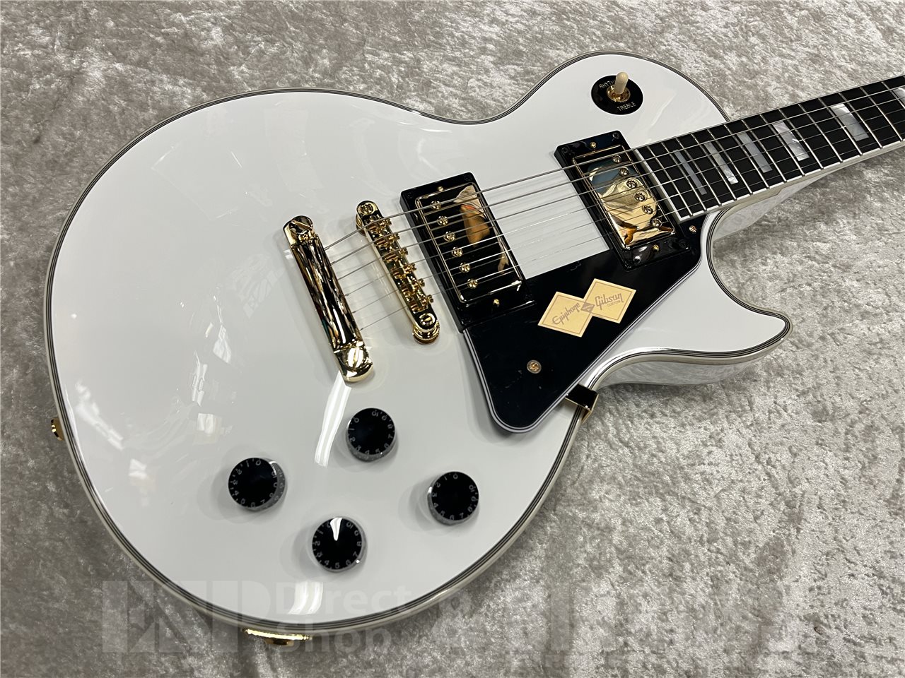 【即納可能】Epiphone（エピフォン）Les Paul Custom（Alpine White）　名古屋店 - 2