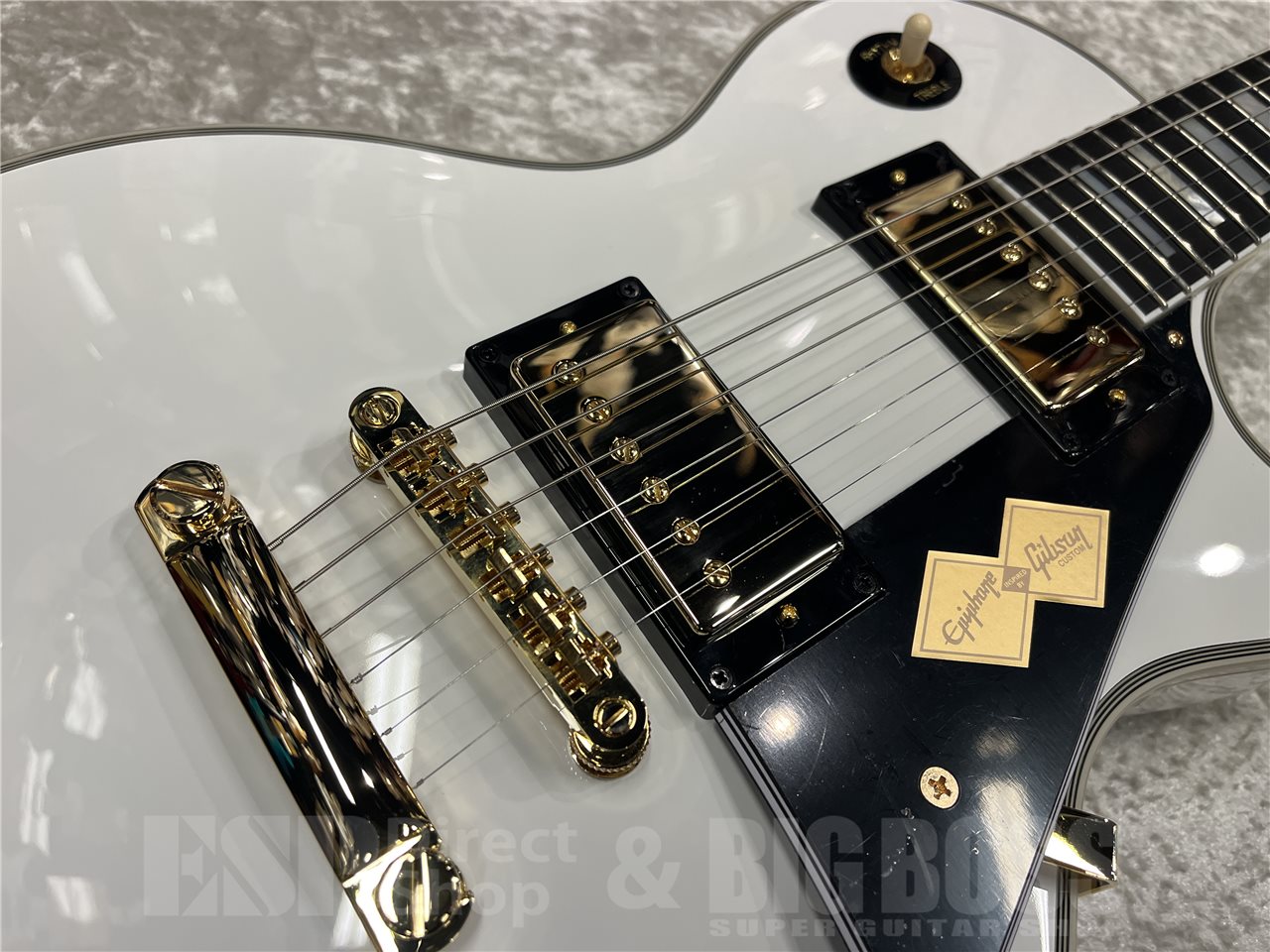 【即納可能】Epiphone（エピフォン）Les Paul Custom（Alpine White）　名古屋店 - 3