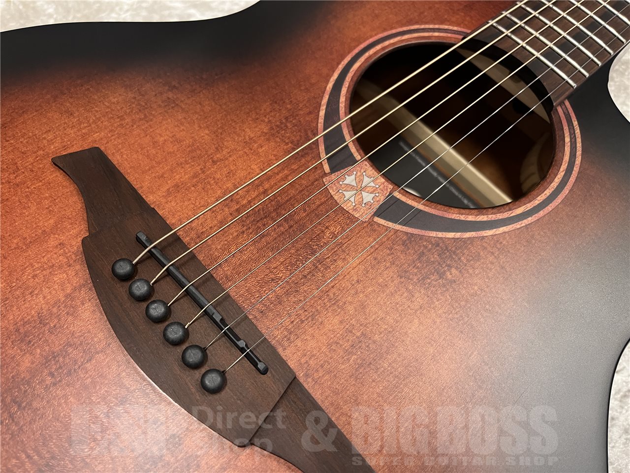 【即納可能】LAG Guitars（ラグギターズ）T70ACE（BLACK & BROWN）　名古屋店 - 3