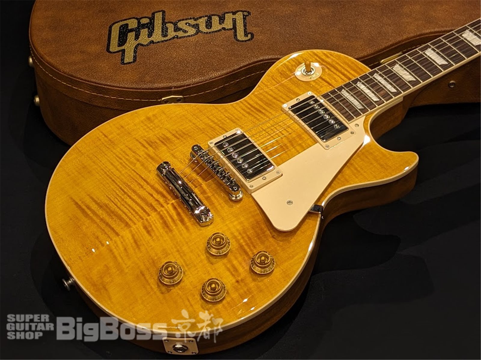 【即納可能】Gibson(ギブソン) Les Paul Standard 50s Figured Top / Honey Amber 京都店