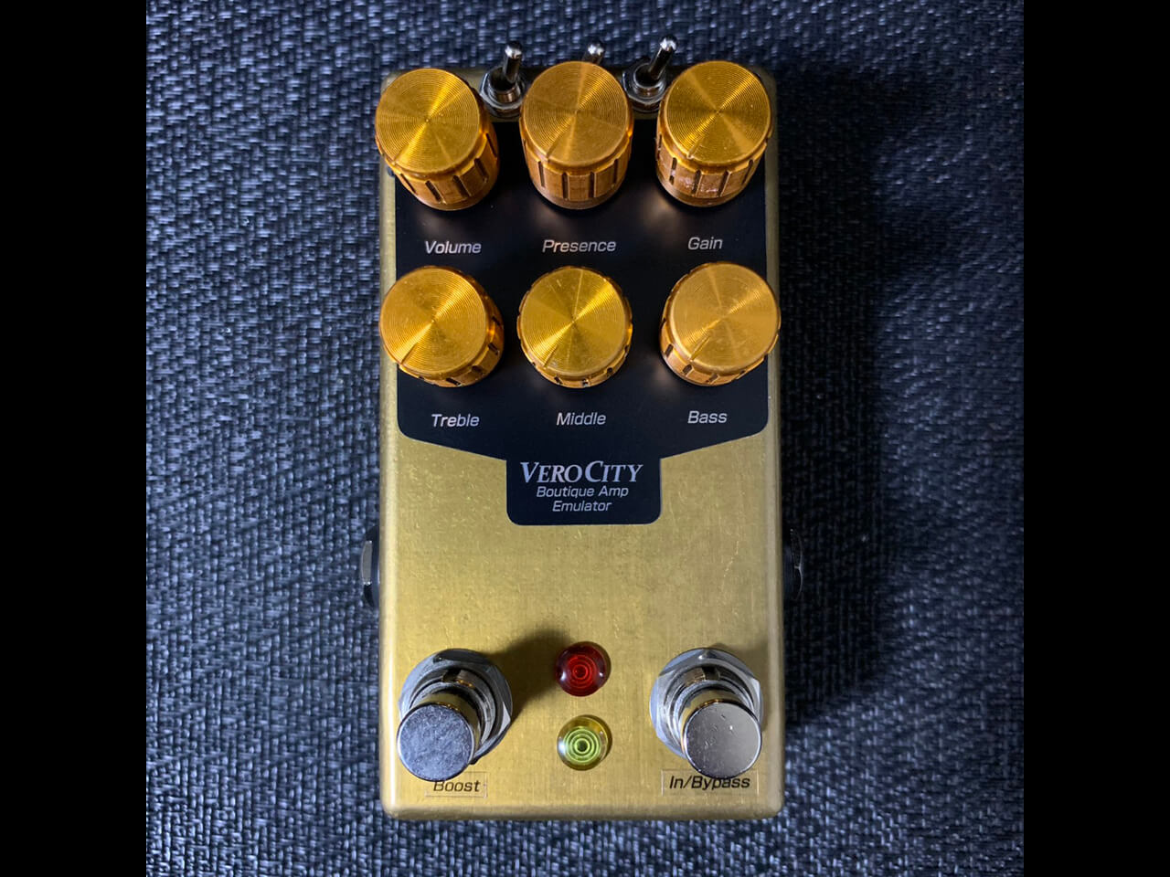 【受注生産】<br>VeroCity Effects Pedals XTC-B2-PLUS<br>(ディストーション/プリアンプ)(ベロシティエフェクツペダルズ)