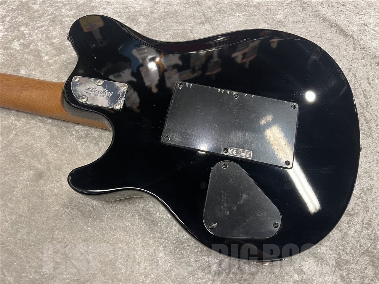 【即納可能】Sterling by MUSIC MAN（スターリンバイミュージックマン）Axis AX50 Quilted Maple（Yucatan Blue）　名古屋店 - 8