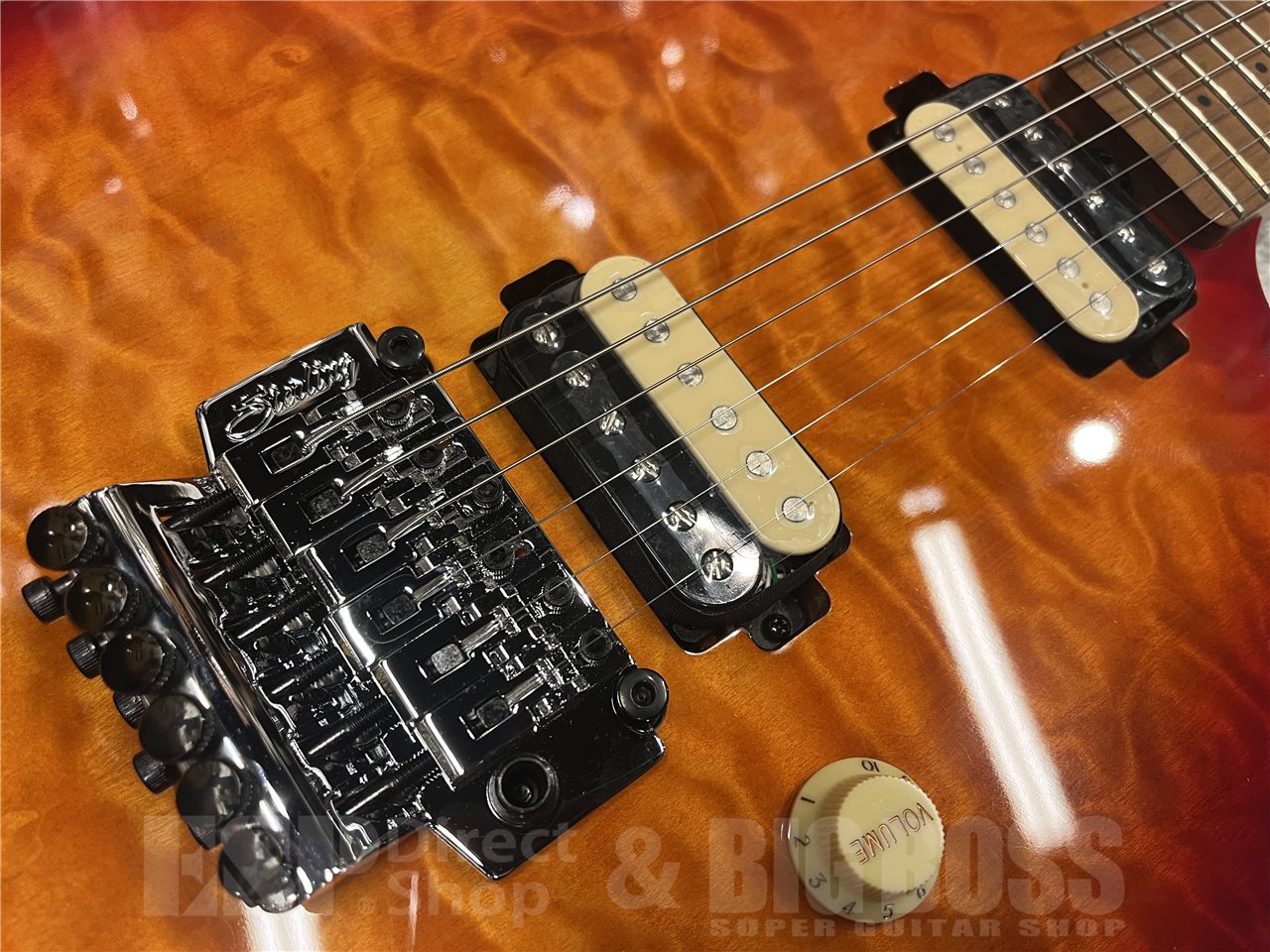 【即納可能】Sterling by MUSIC MAN（スターリンバイミュージックマン）Axis AX50 Quilted Maple（Lava Burst）　名古屋店 - 3