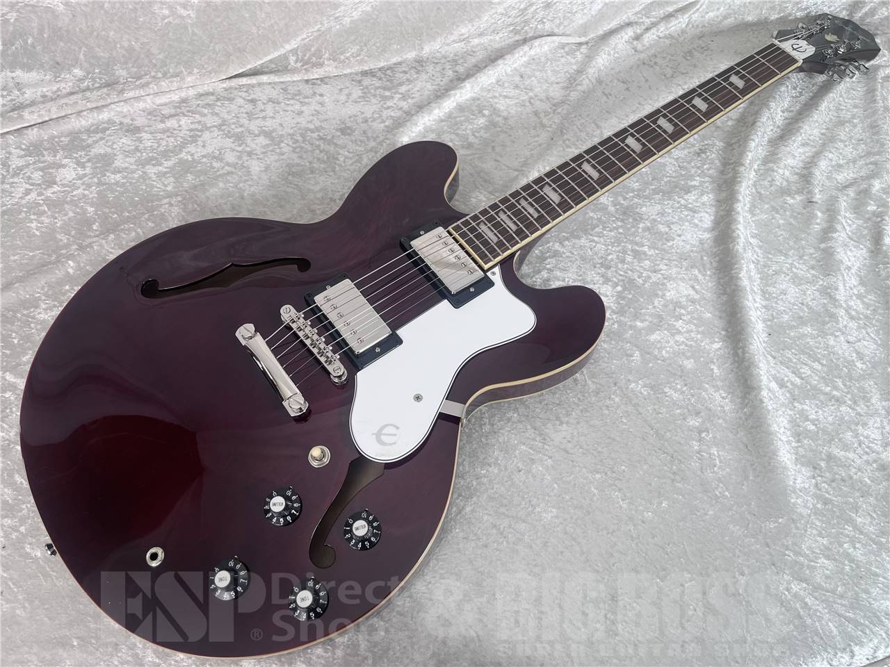 【即納可能】Epiphone ( エピフォン ) Noel Gallagher Riviera/Dark Wine Red  (セミアコースティックギター) お茶の水駅前店・別館
