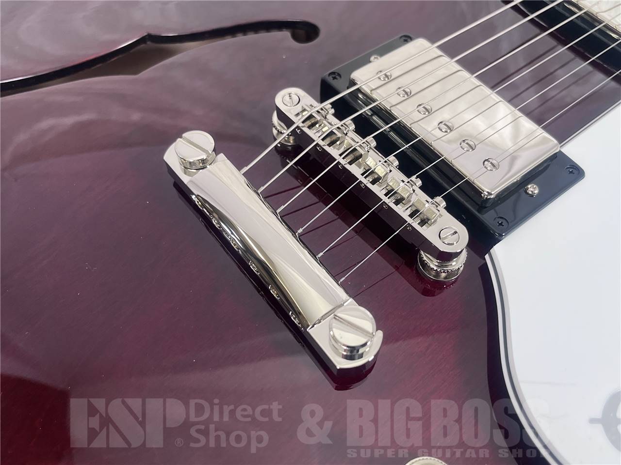 【即納可能】Epiphone ( エピフォン ) Noel Gallagher Riviera/Dark Wine Red  (セミアコースティックギター) お茶の水駅前店・別館 - 3