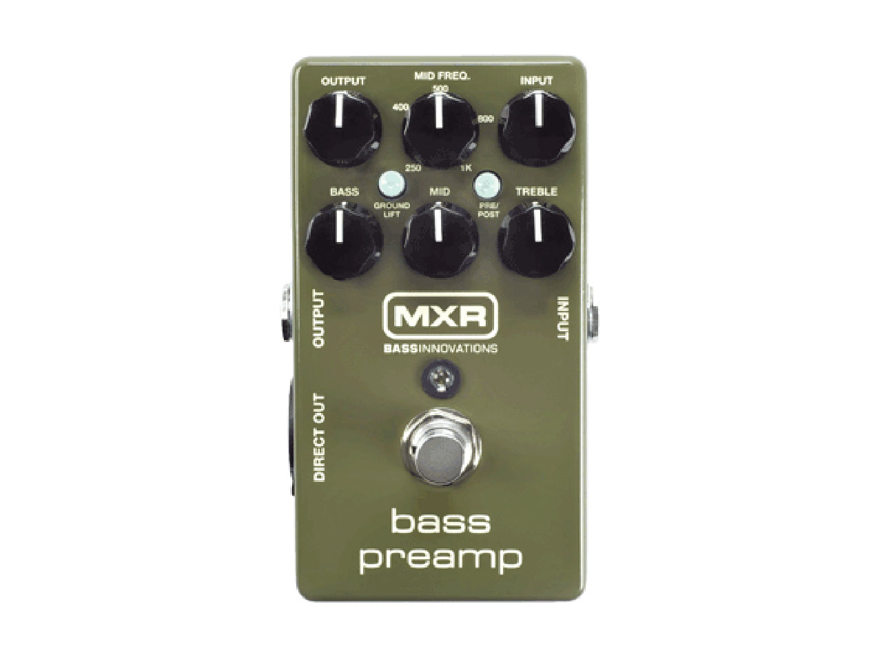 【お取寄せ商品】MXR(エムエックスアール) M81 Bass Preamp (ベース用プリアンプ/DI)
