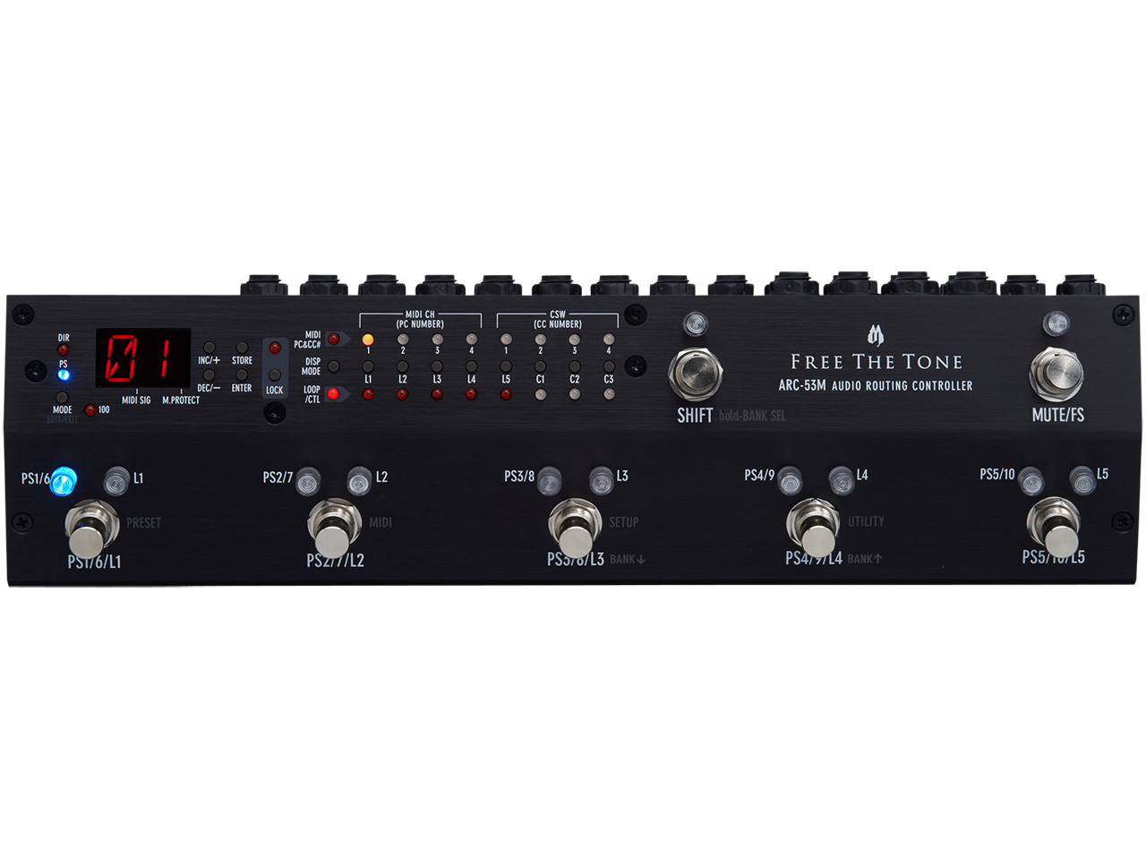 free the tone arc-53m Black