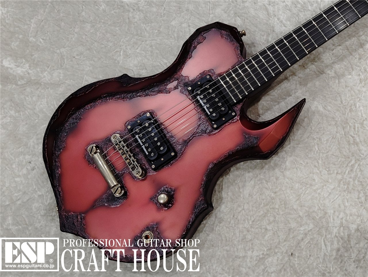 【即納可能】ESP D-DR -Rusted- / Red Corroded Iron　渋谷店