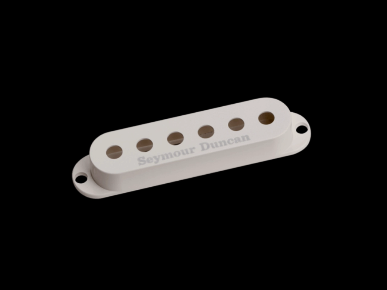 Seymour Duncan(セイモアダンカン) GUITAR PICKUP COVERS FOR STRAT | Strat Cover (Logo) (Perchment)