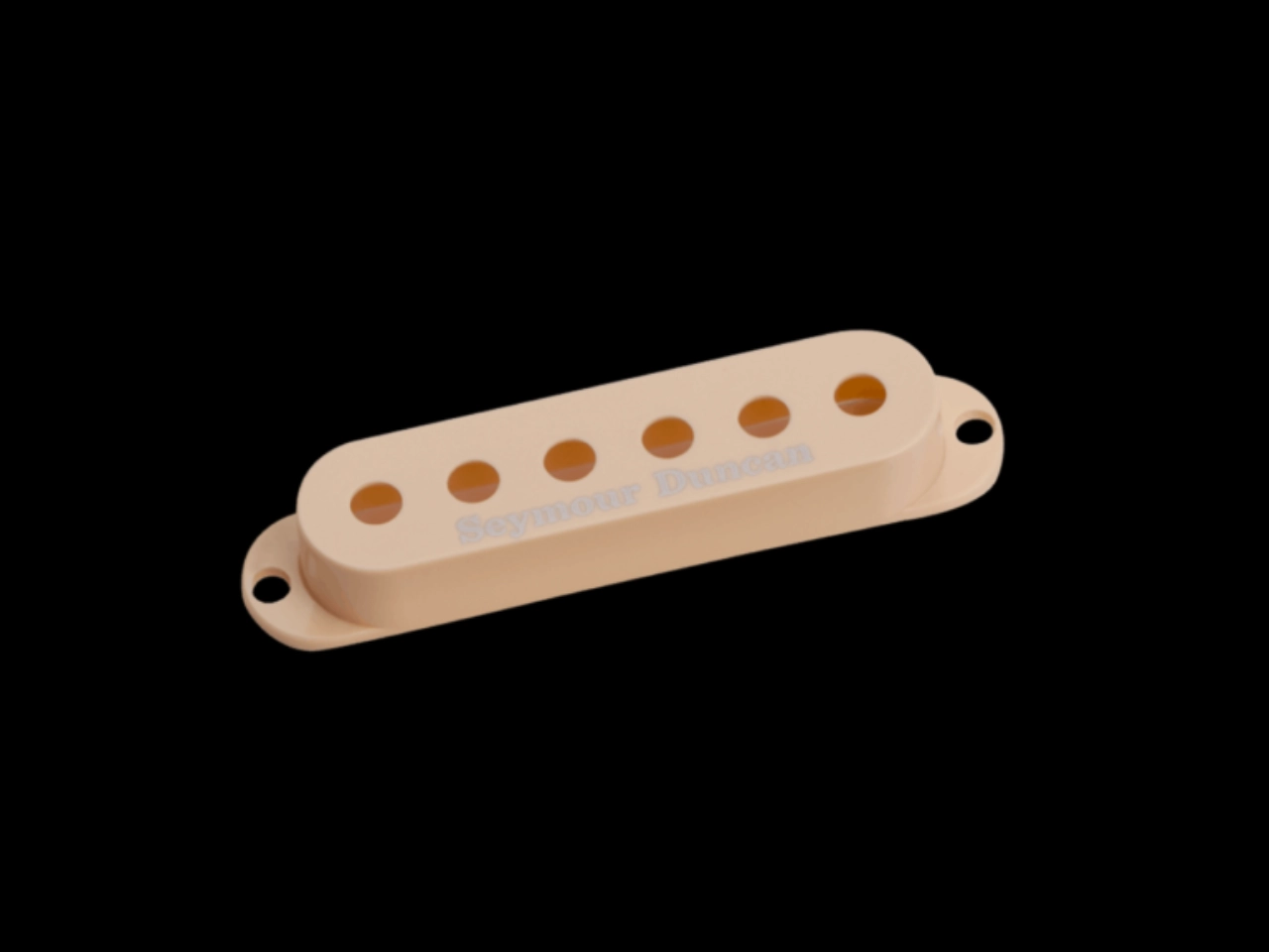 Seymour Duncan(セイモアダンカン) GUITAR PICKUP COVERS FOR STRAT | Strat Cover (Logo) (Ivory)