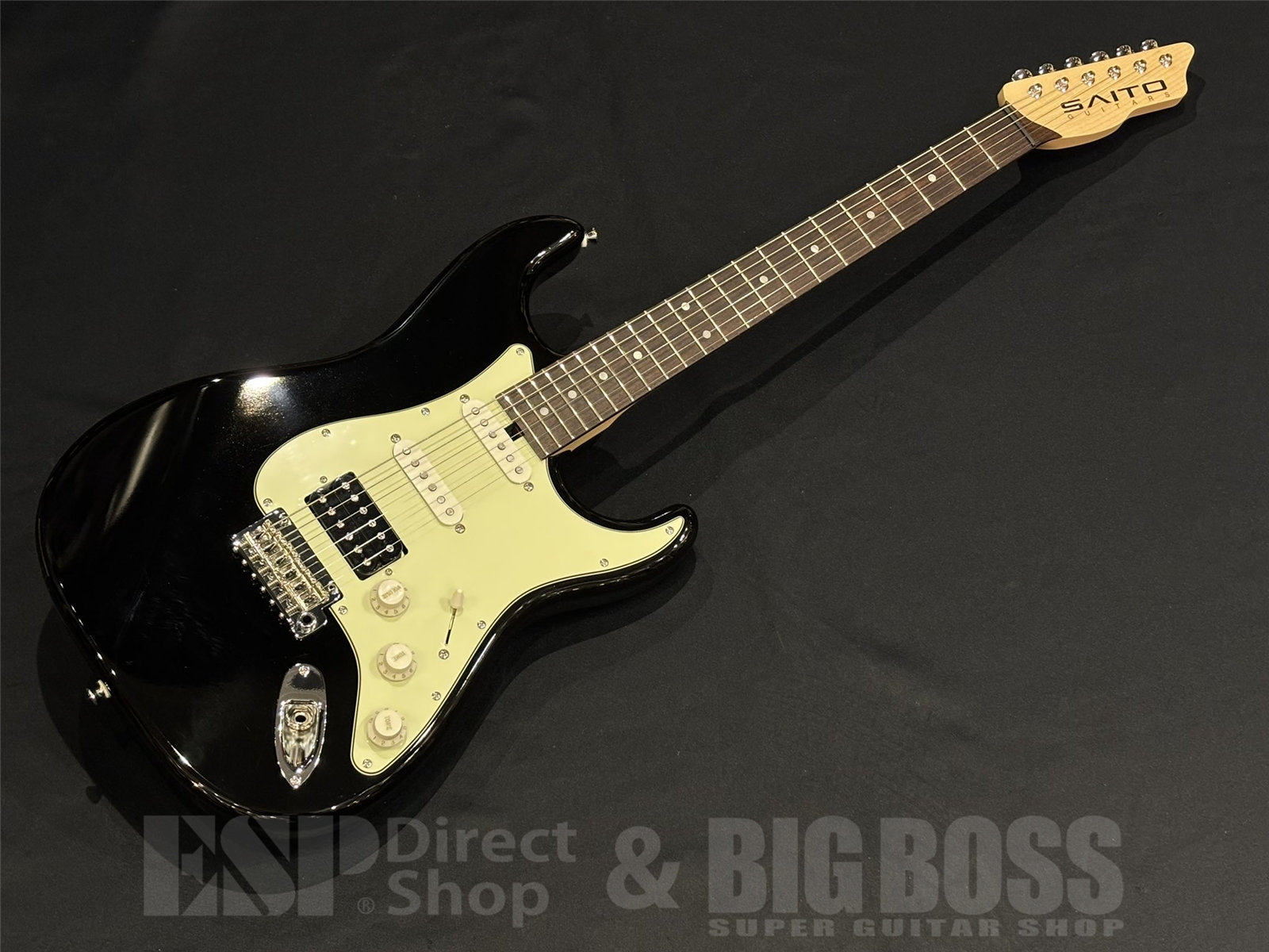 【即納可能】SAITO GUITARS(サイトウギターズ) SG S-622CSH MRA SH / BLACK MINT 京都店