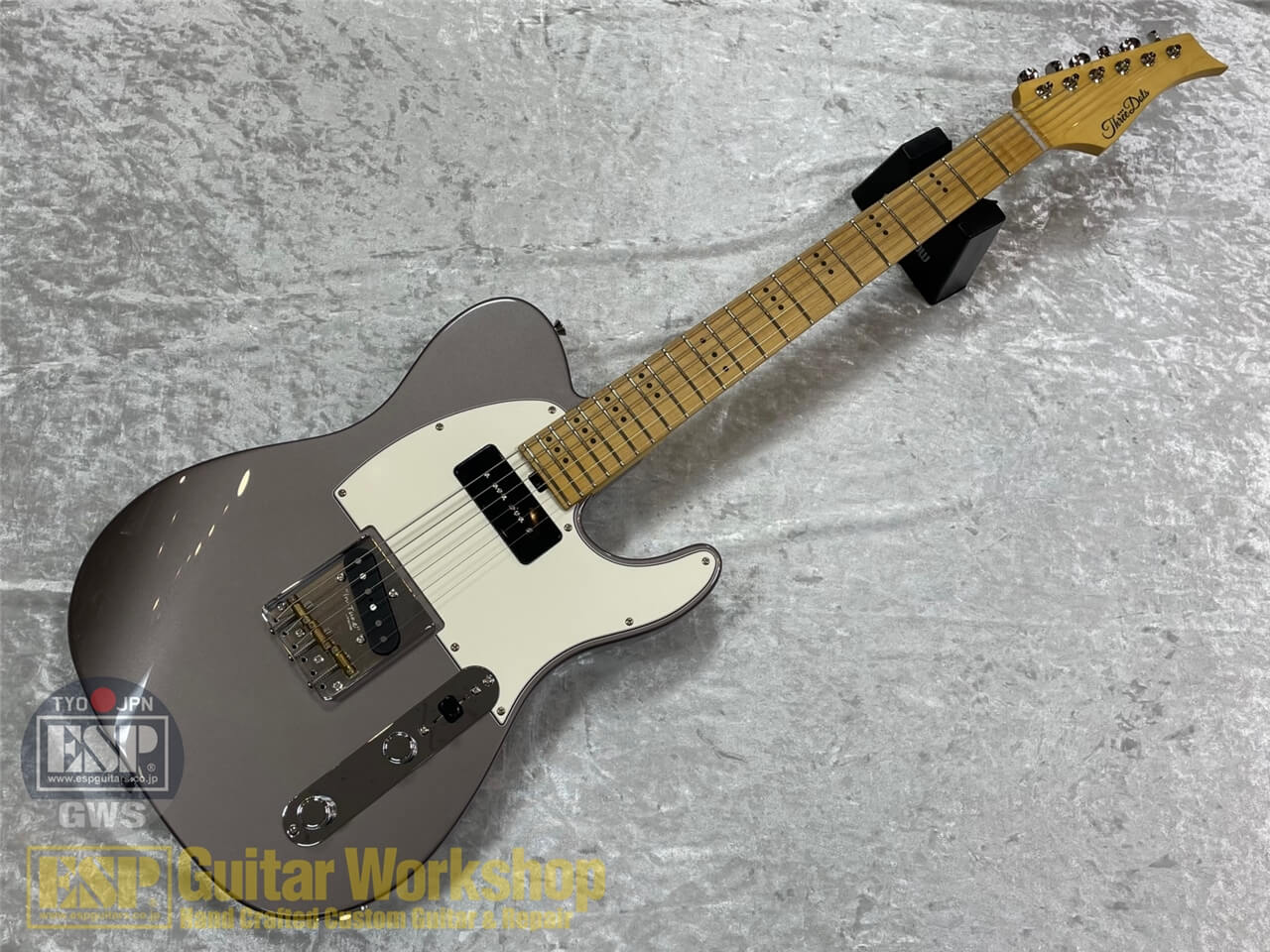 【即納可能】Three Dots Guitars  T Model/ Dolphin Gray Metallic GWS