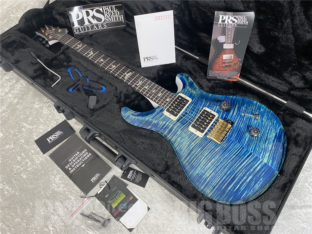 【即納可能】Paul Reed Smith(PRS/ポールリードスミス) Custom 24 10Top / River Blue Pearl (2025年製 S/N 0420838) - 11