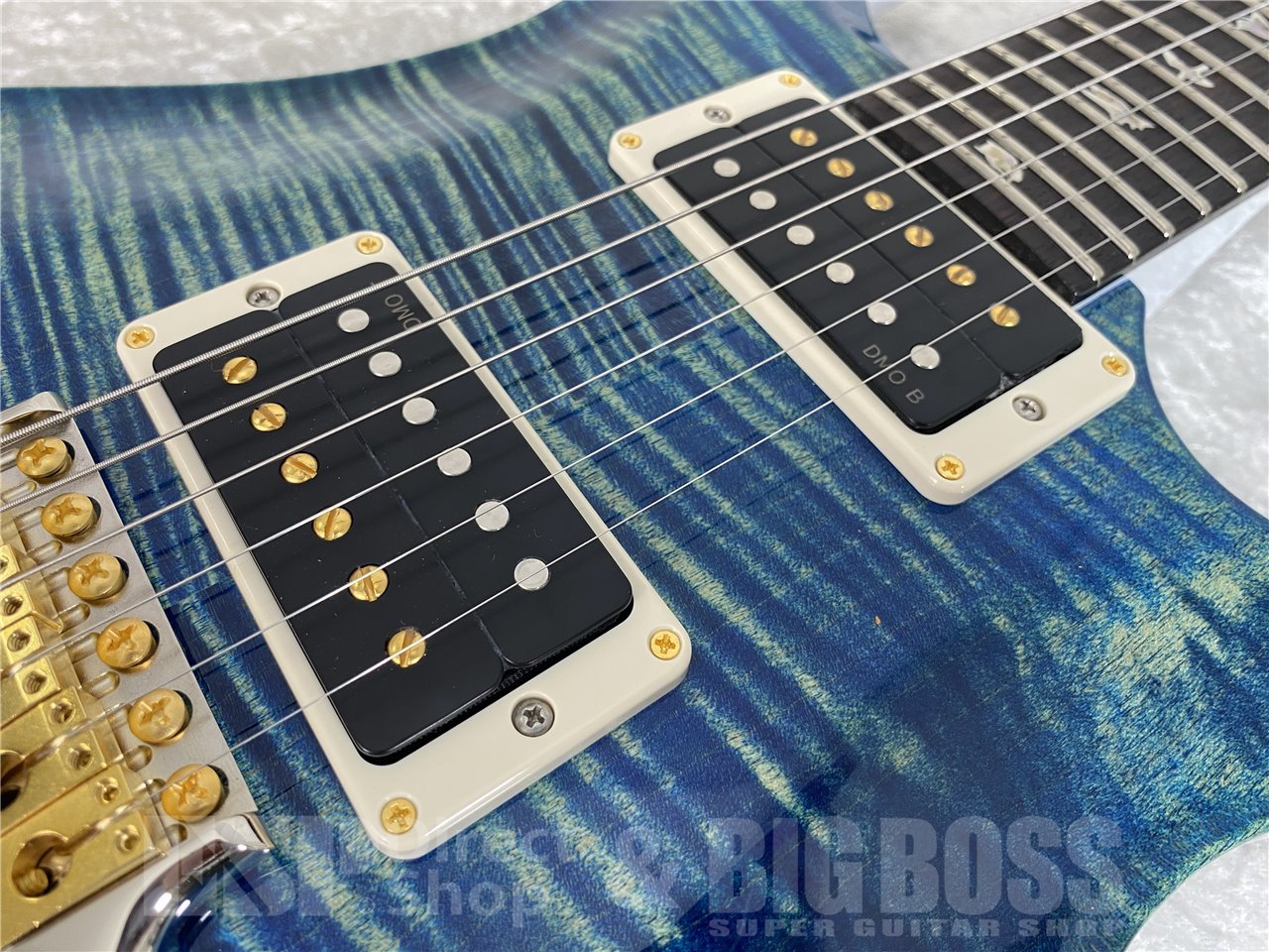 【即納可能】Paul Reed Smith(PRS/ポールリードスミス) Custom 24 10Top / River Blue Pearl (2025年製 S/N 0420838) - 6