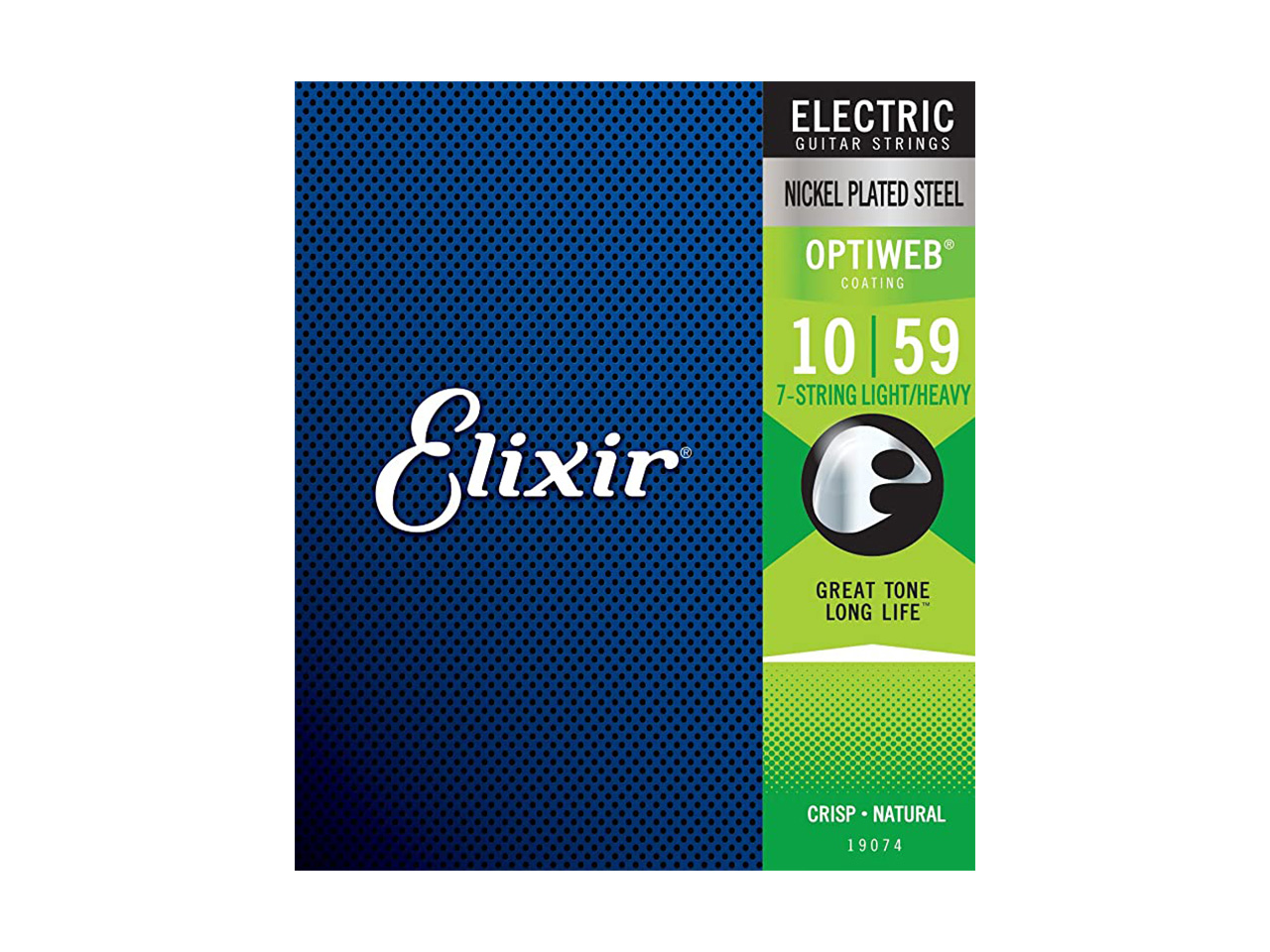 Elixir®(エリクサー) OPTIWEB 7-STRING LIGHT/HEAVY [010-059 #19074] (エレキギター弦/7弦用)