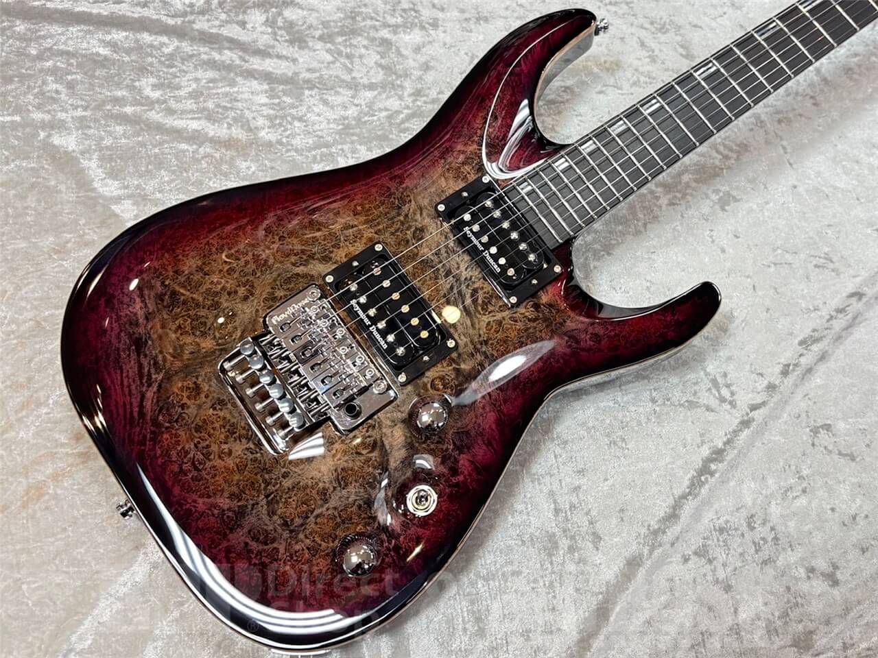 【即納可能】ESP(イーエスピー) HORIZON-CTM FR Burled Maple / Reptile Red Burst  GWS - 2