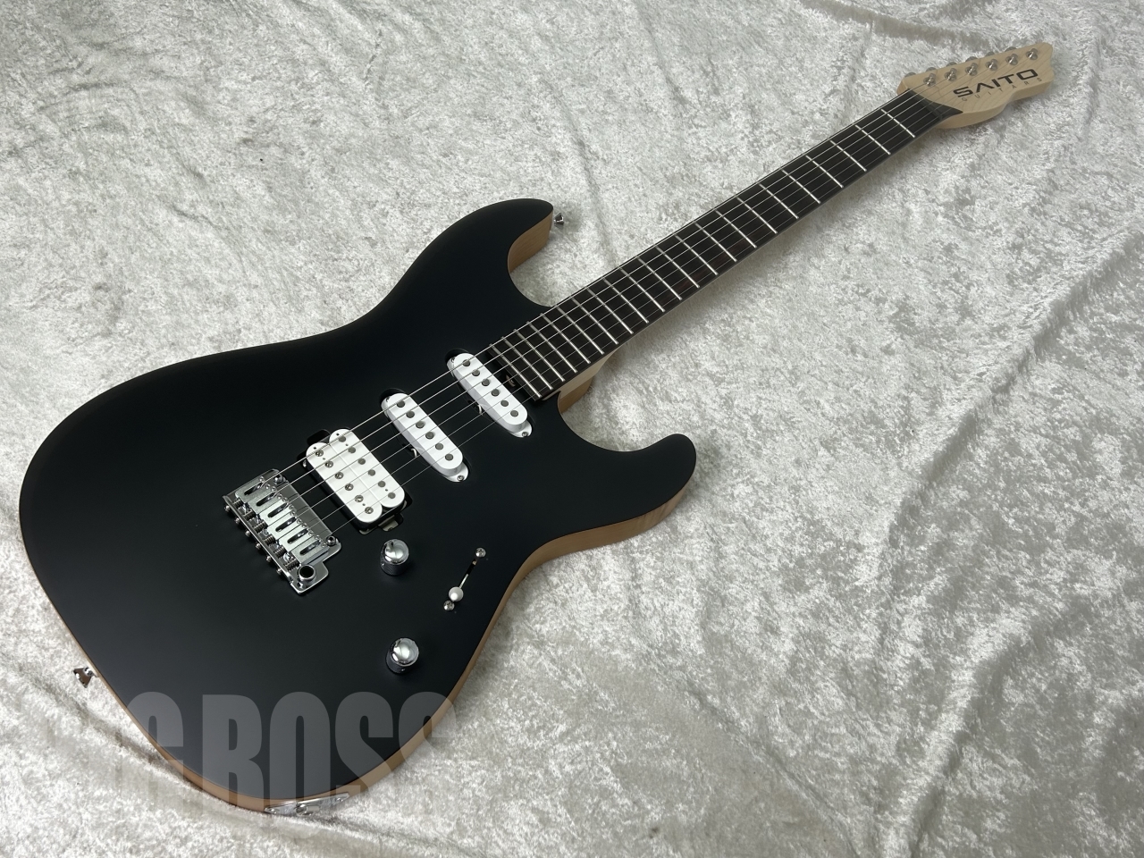 【即納可能】SAITO GUITARS(サイトウギターズ) S-622 MRA SH (Black) お茶の水駅前店(東京)