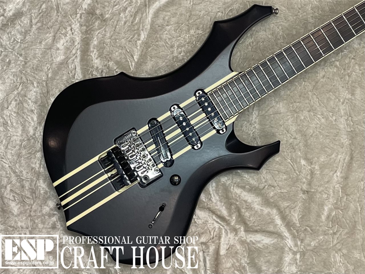 【USED/即納可能】ESP ORDER FOREST / Matte Black w/White Stripes　渋谷店 - 2