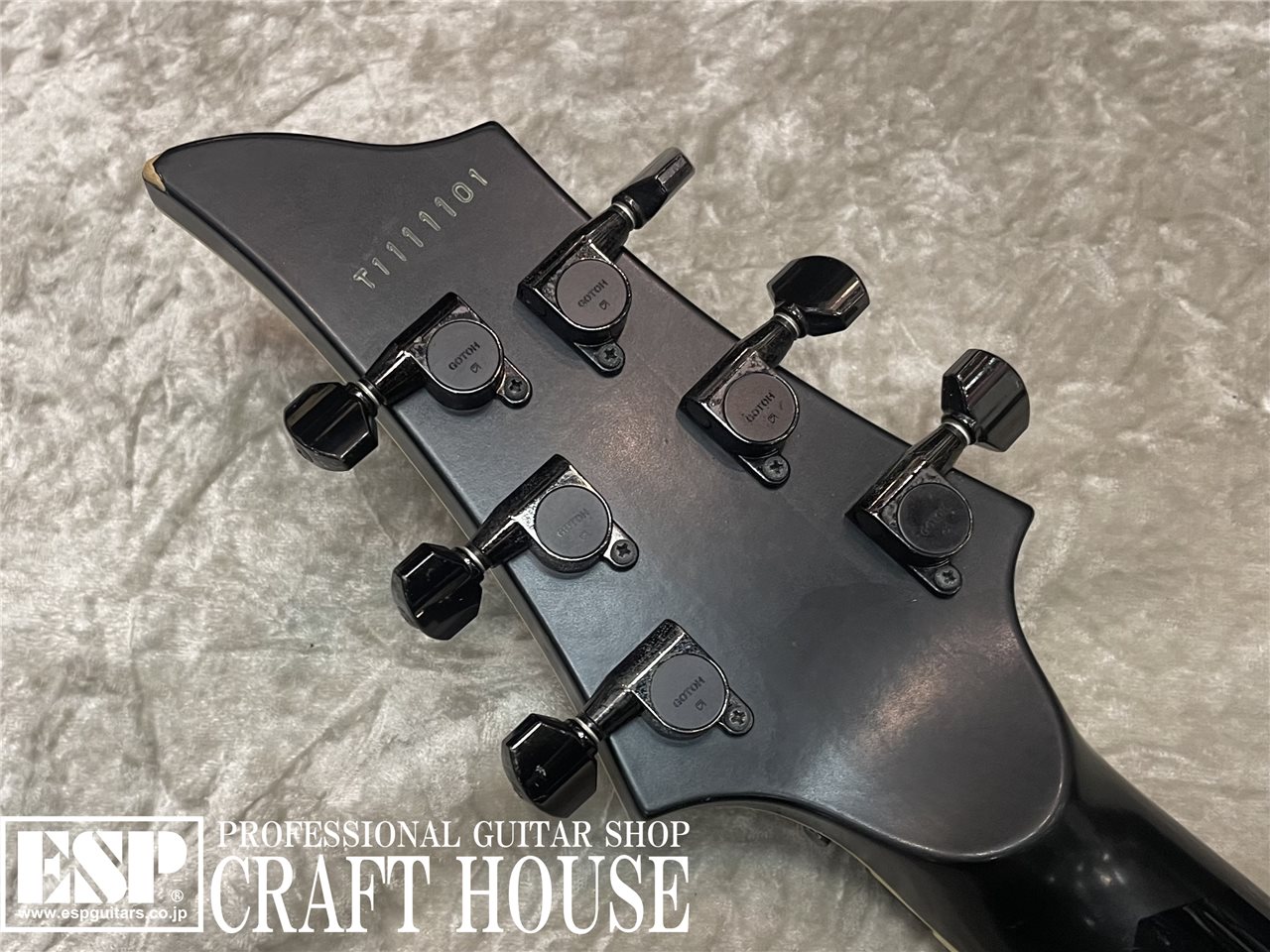 【USED/即納可能】ESP ORDER FOREST / Matte Black w/White Stripes　渋谷店 - 8