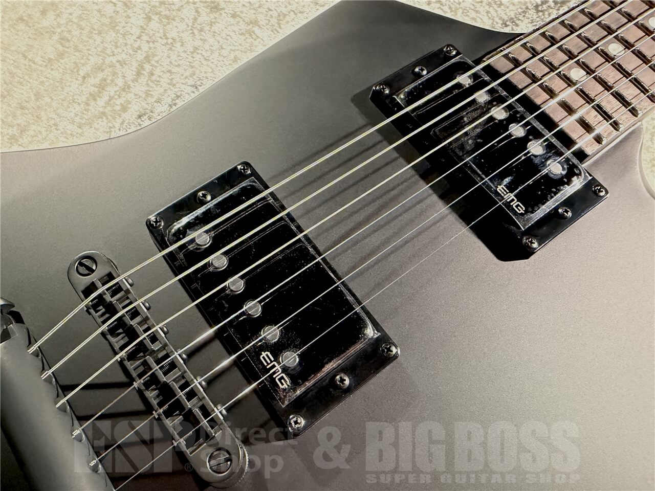 【即納可能】LTD(エルティーディー) SNAKEBYTE (Black Satin/James Hetfield Signature Model) 札幌店 - 3