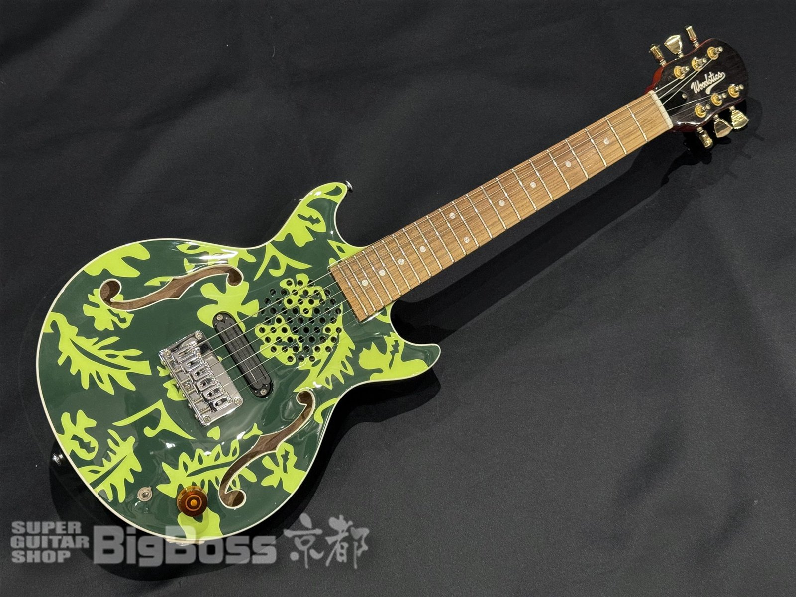 【即納可能 / アウトレット】Woodstics Guitars(ウッドスティックギターズ) WS-MINI ALOHA / DEEP GREEN & GREEN ALOHA 京都店