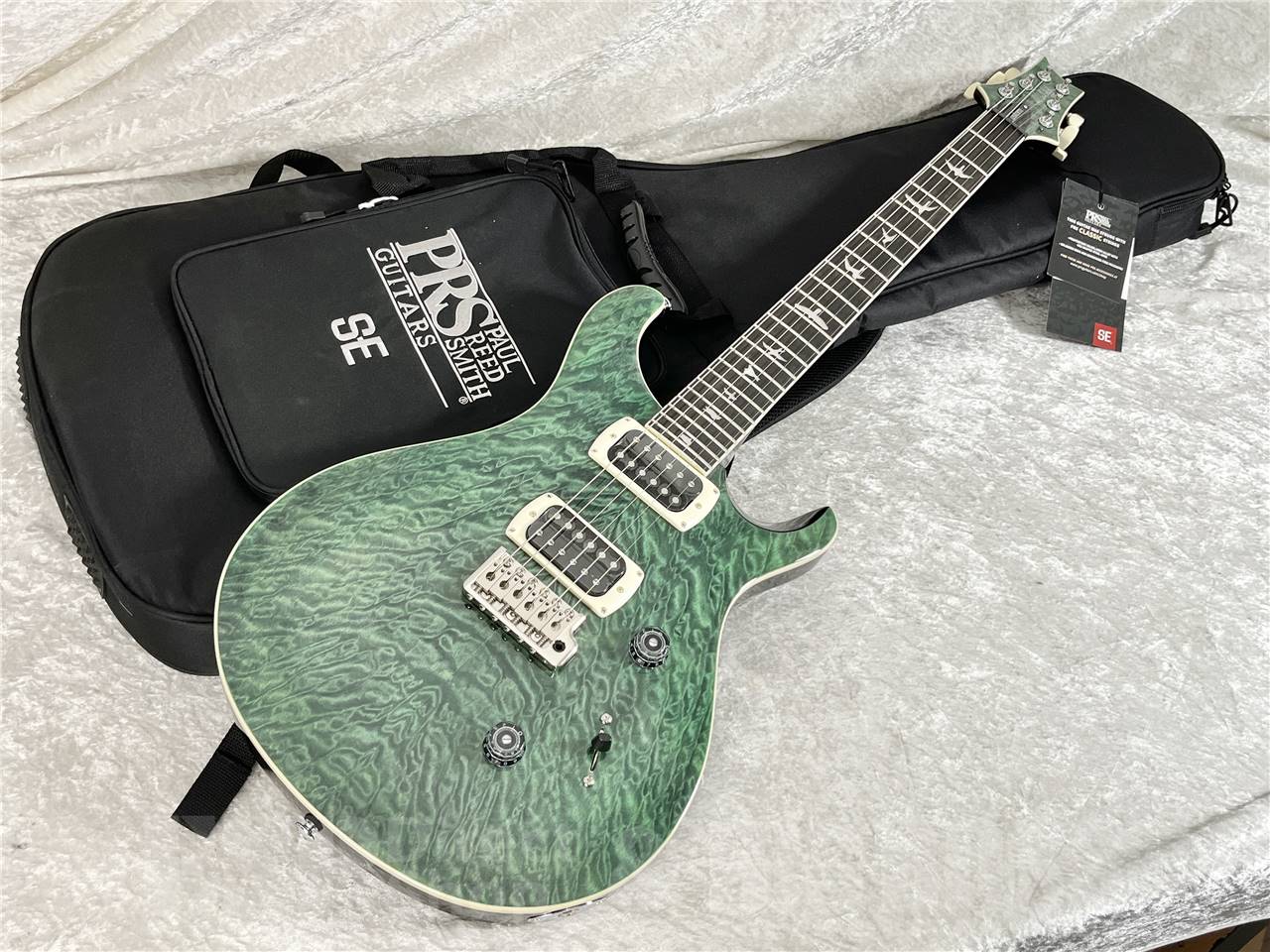 【即納可能】Paul Reed Smith(PRS/ポールリードスミス) SE Custom 24 Quilt Package/ Teal Black (2025年製)お茶の水駅前店・別館 - 10