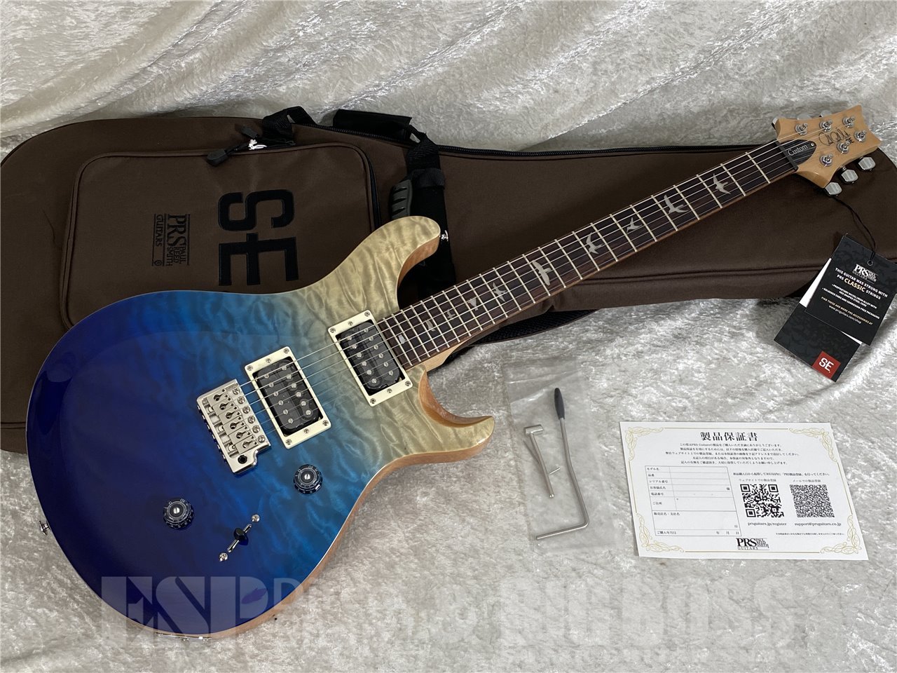 【即納可能】Paul Reed Smith(PRS/ポールリードスミス) SE Custom 24 Quilt / Blue Fade (2025年製) お茶の水駅前店(東京) - 11