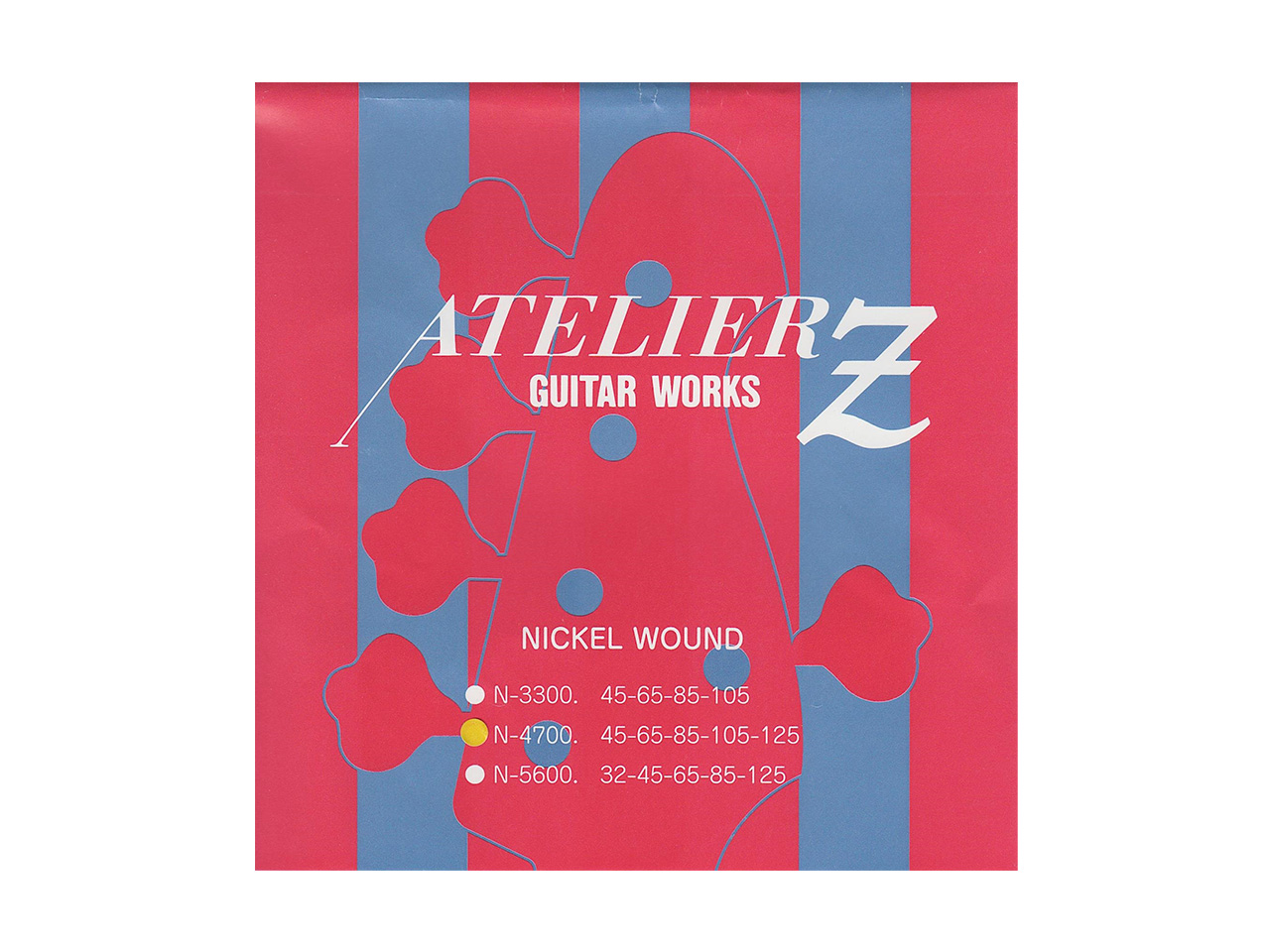 ATELIER Z(アトリエ Z) NICKEL WOUND STRINGS/N-4700 (エレキベース弦/5弦用)
